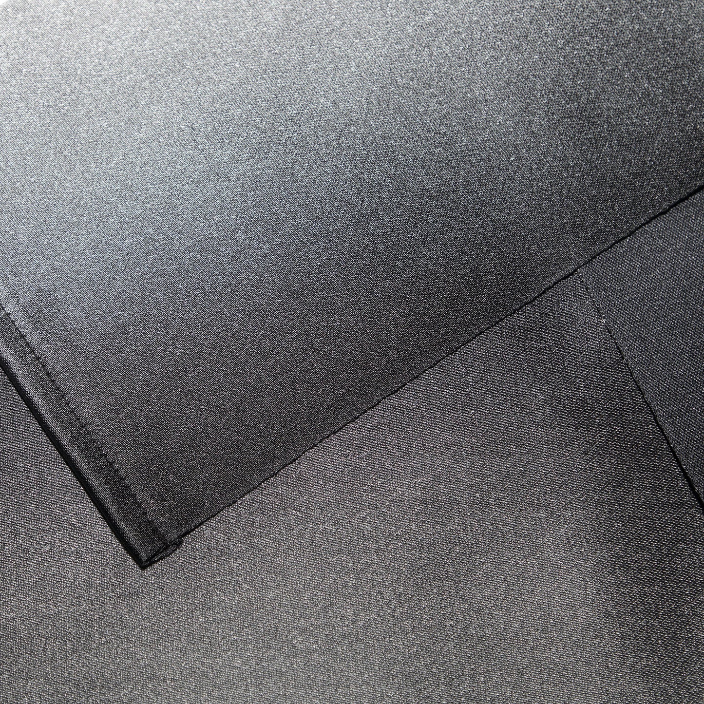 Japanese Traditional Flat Obi Belt - Gradient Black Grey