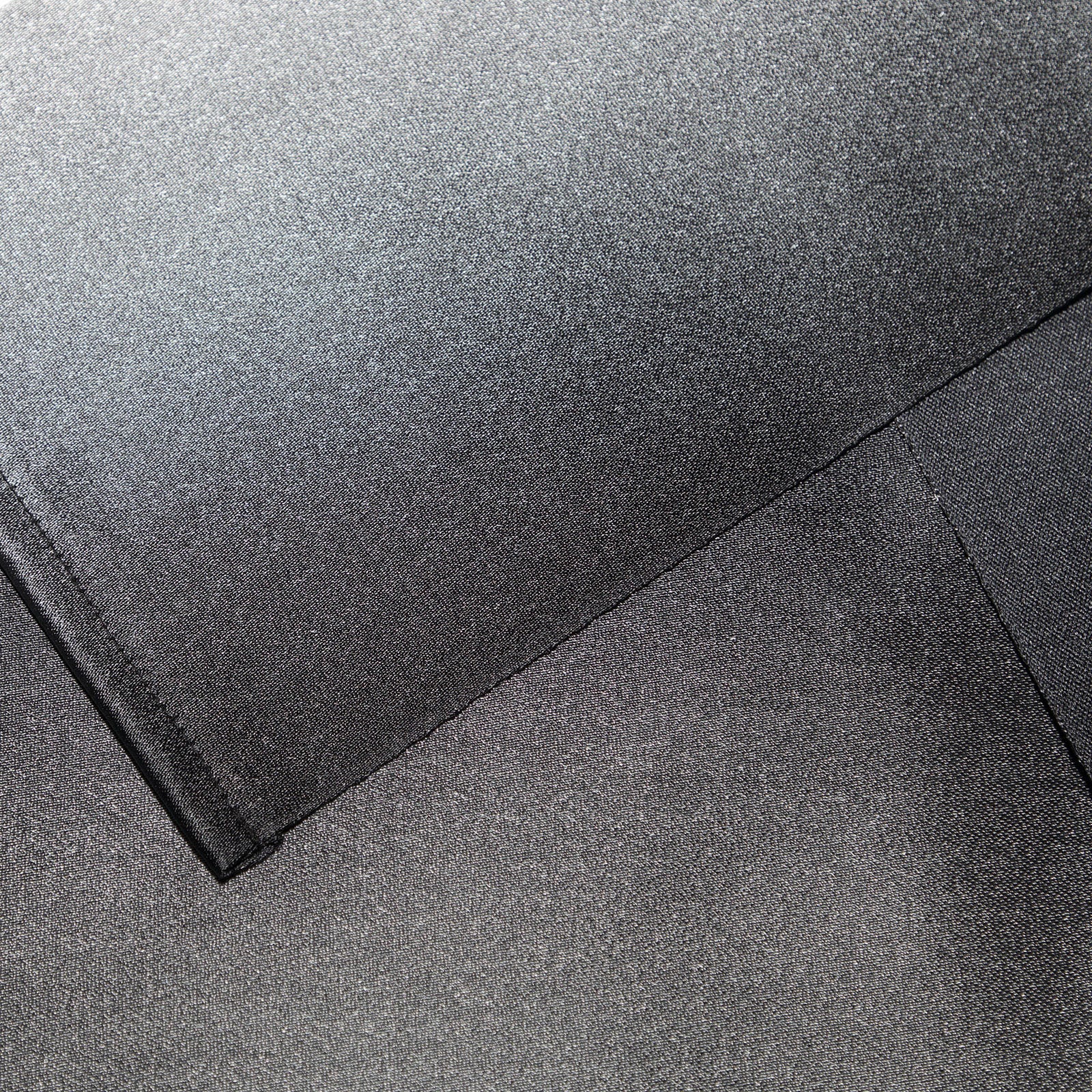 Japanese Traditional Flat Obi Belt - Gradient Black Grey