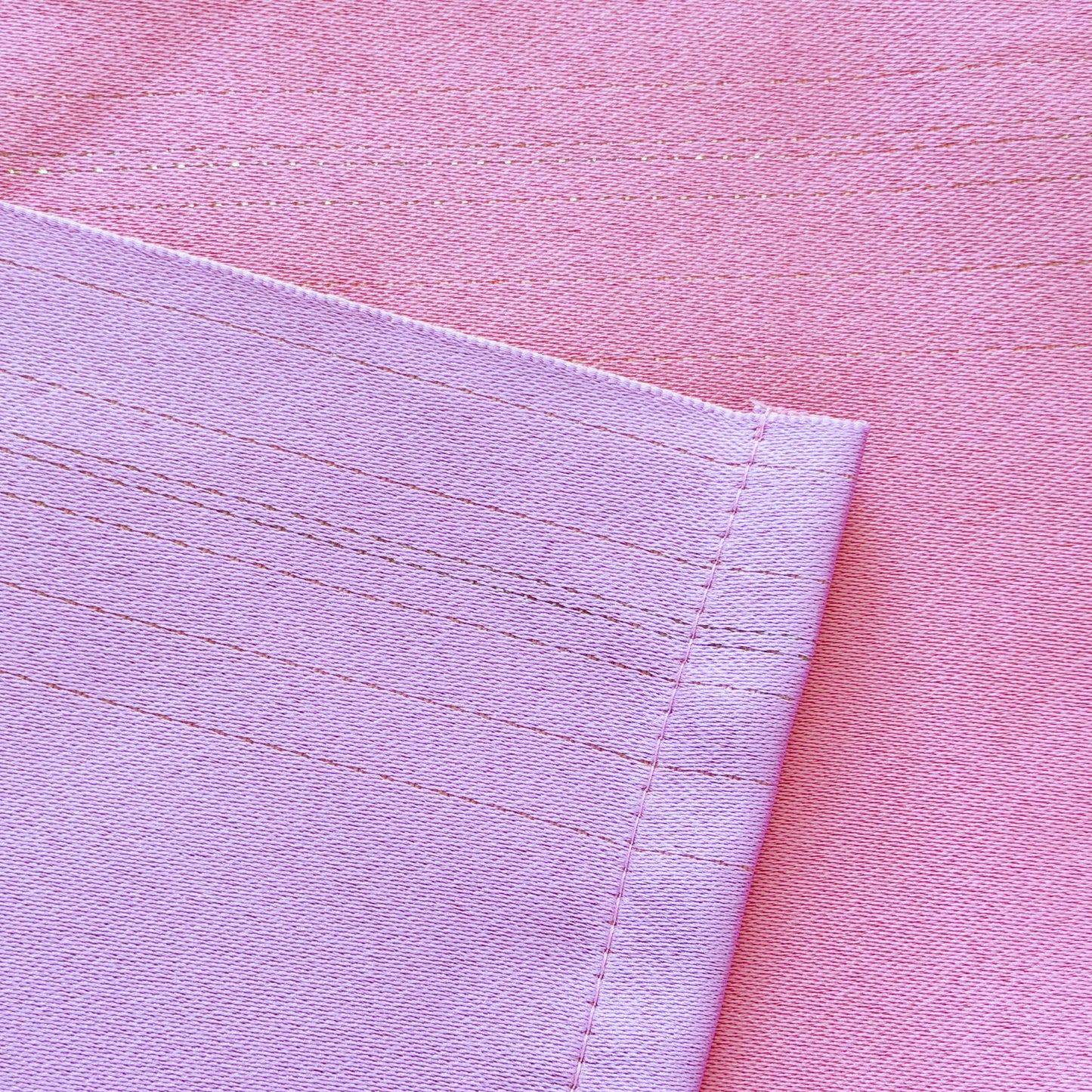 Flat Obi Belt – Pink and Violet with Silver (Style #1009)