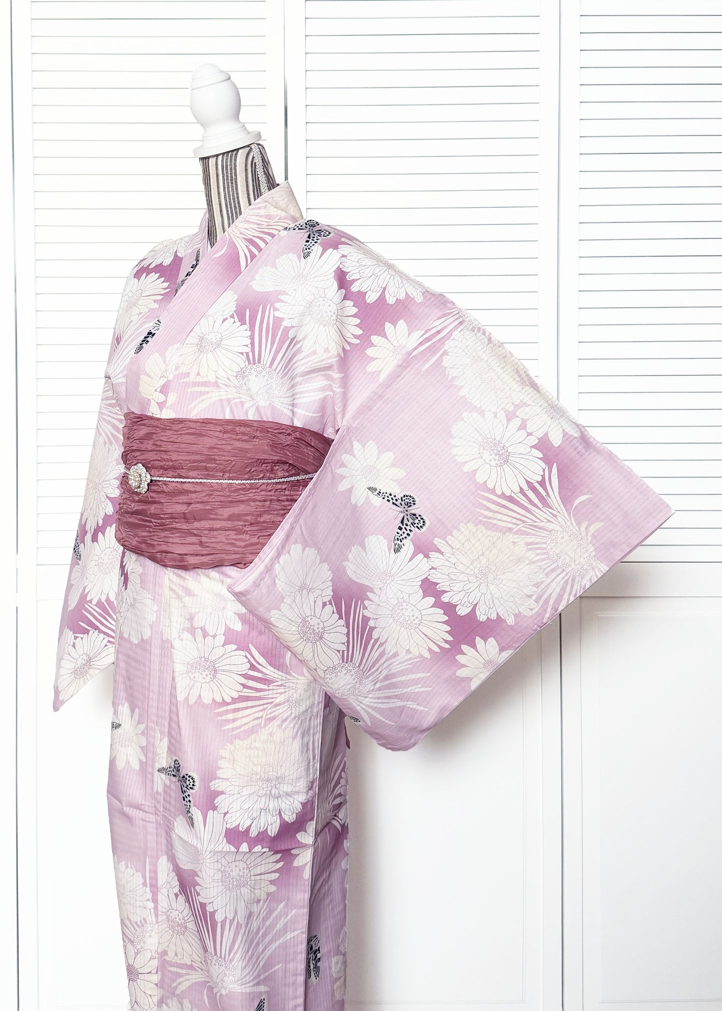 Heko Obi Belt - Rosy Pink Extra Thick