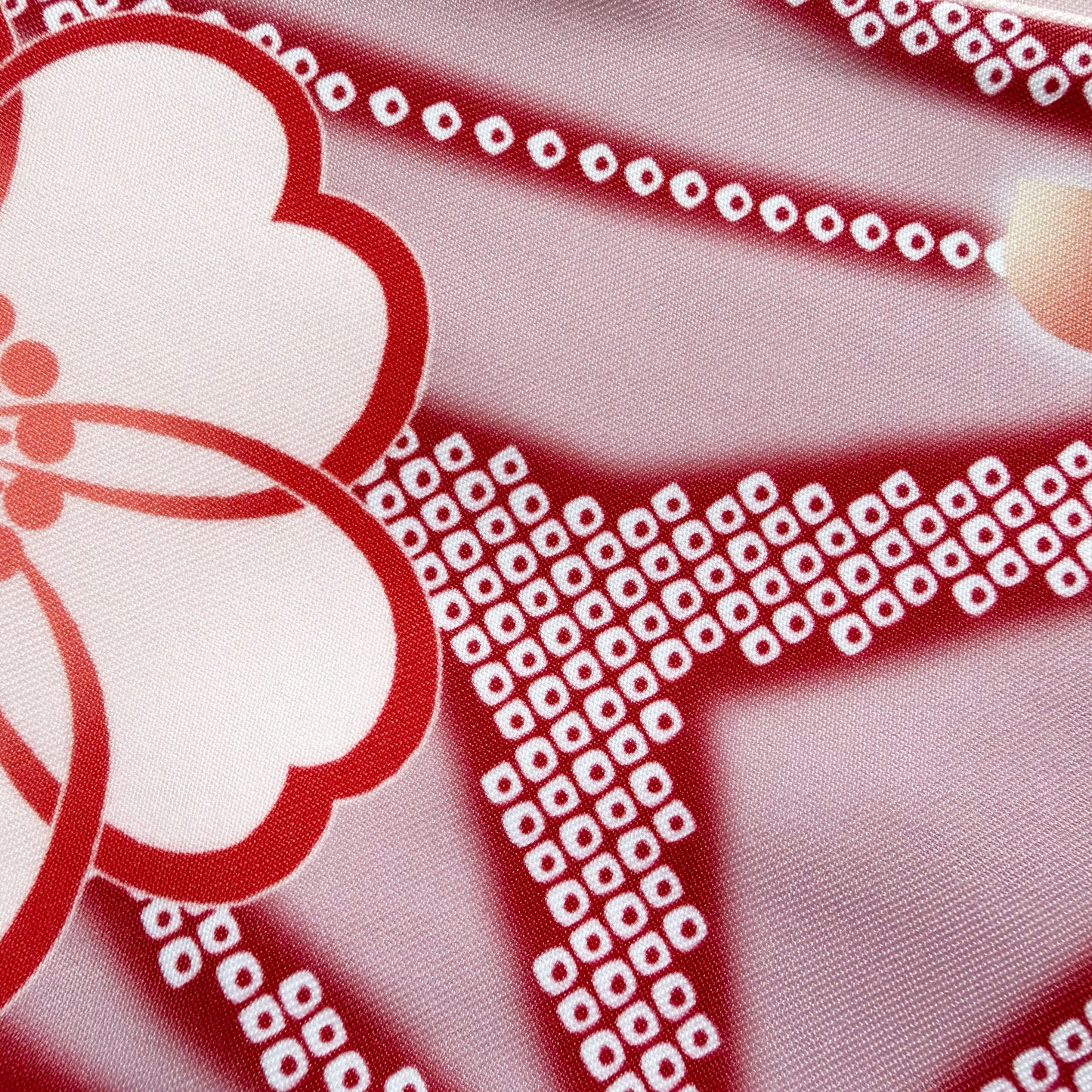 Traditional Japanese Women's Summer Flat Obi Belt Cherry Blossom Pink