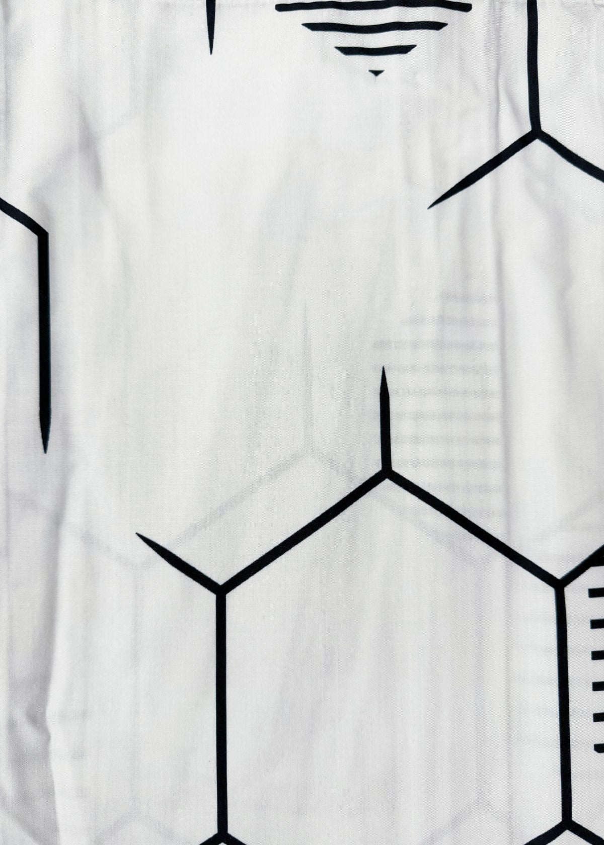 Men's Yukata (L) - Hexagons in Light Gray (Style #L0018)