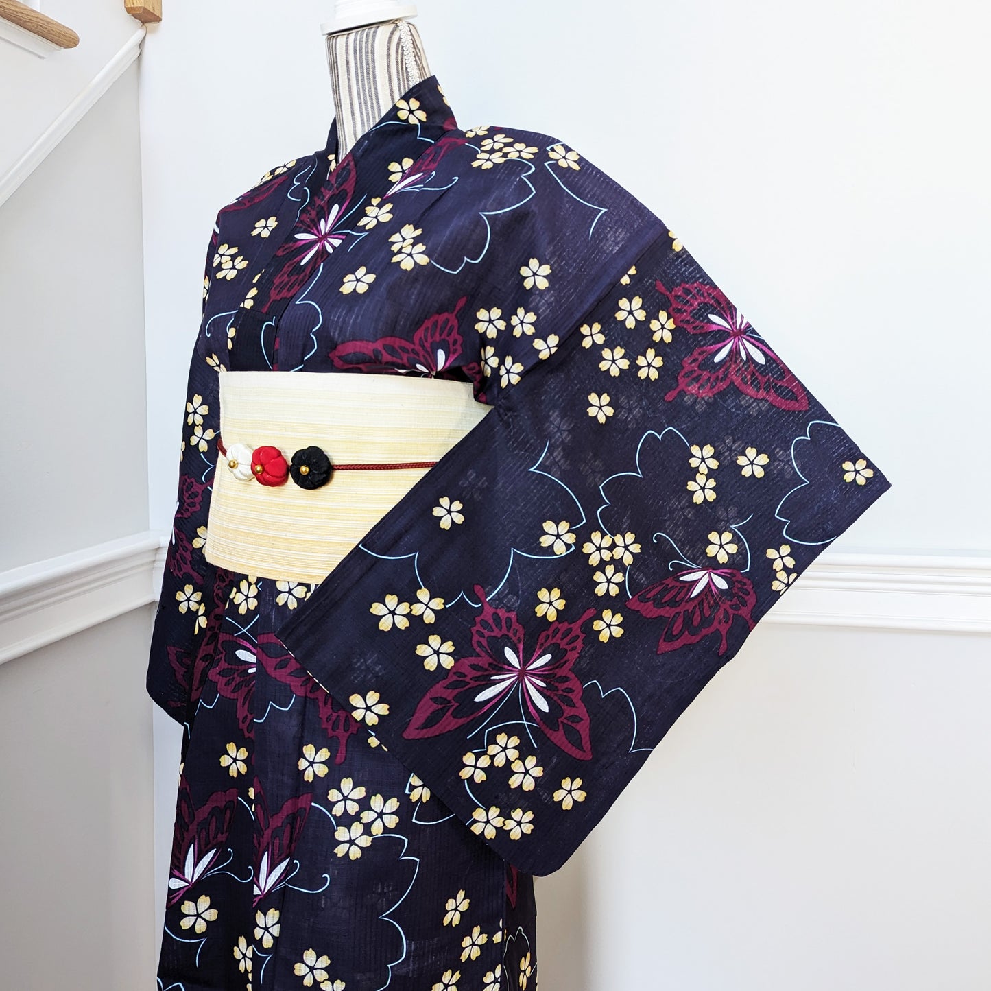 Kazari Himo - Flower Buds Maroon