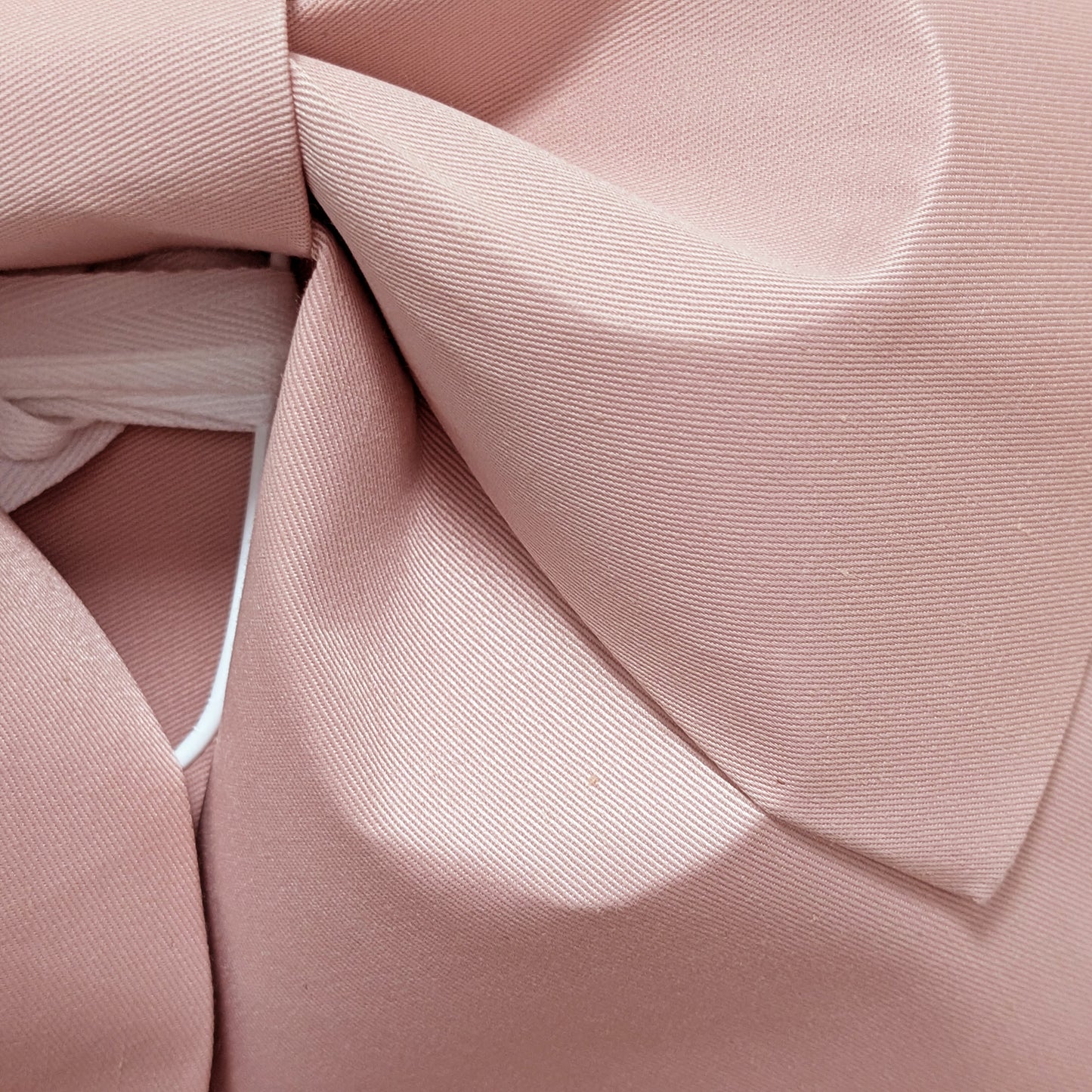 Traditional Japanese Women's Pre-Tied Obi Belt - Simple Dusty Rose