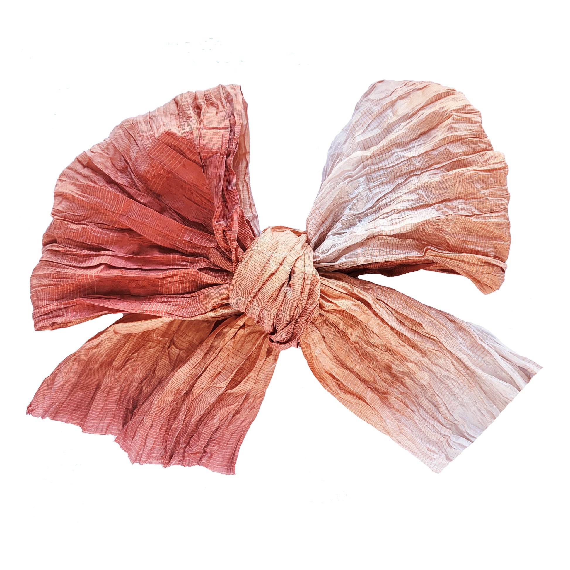 Women's Japanese Heko Obi Belt - Gradient Orange