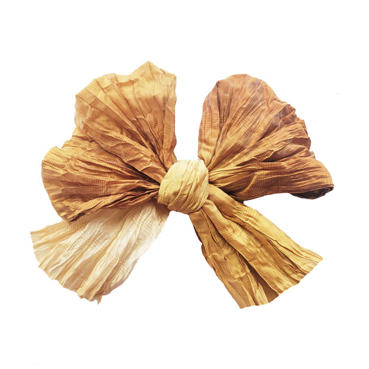 Women's Japanese Heko Obi Belt - Gradient Yellow