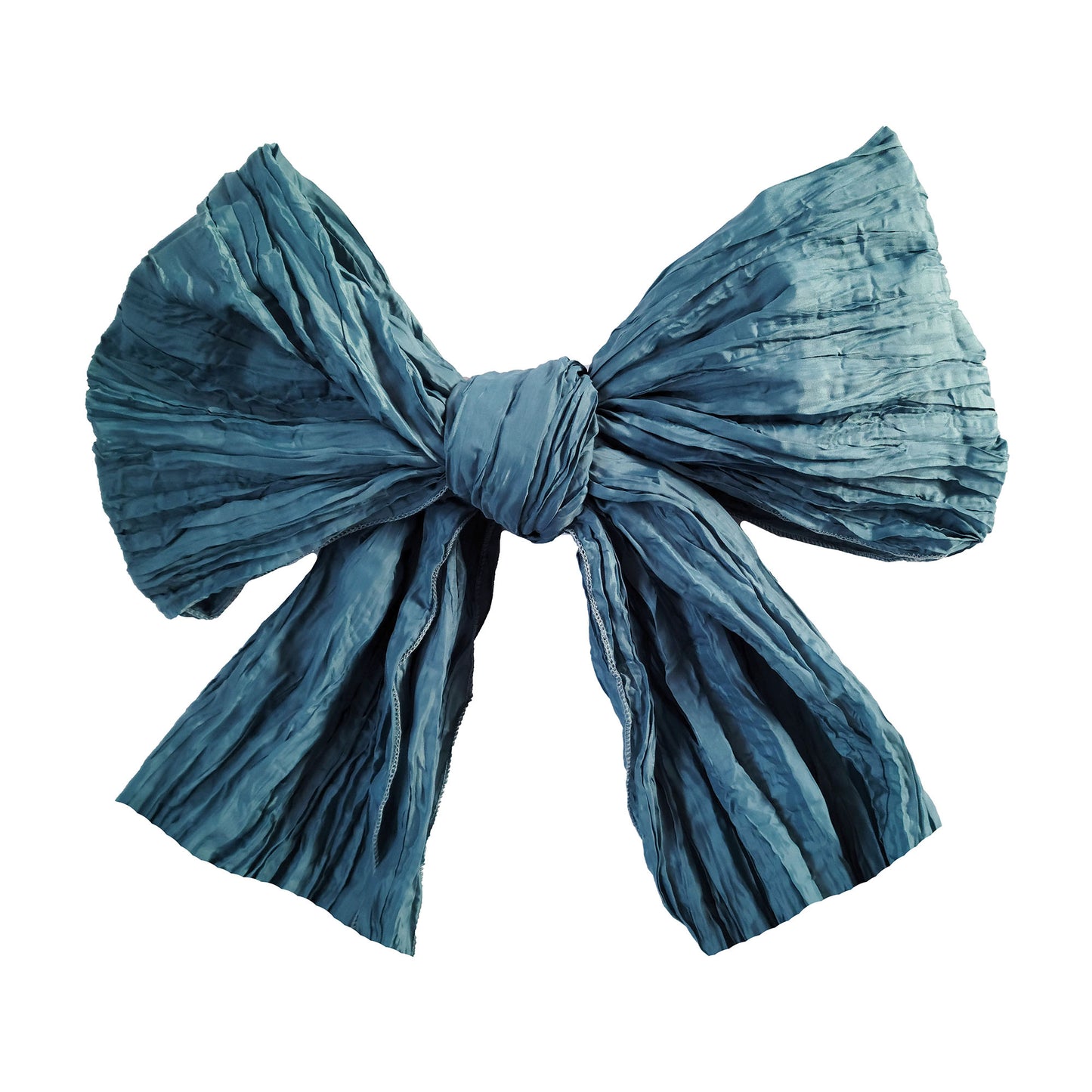 Women's Japanese Soft Crepe Heko Obi Belt - Jade Blue