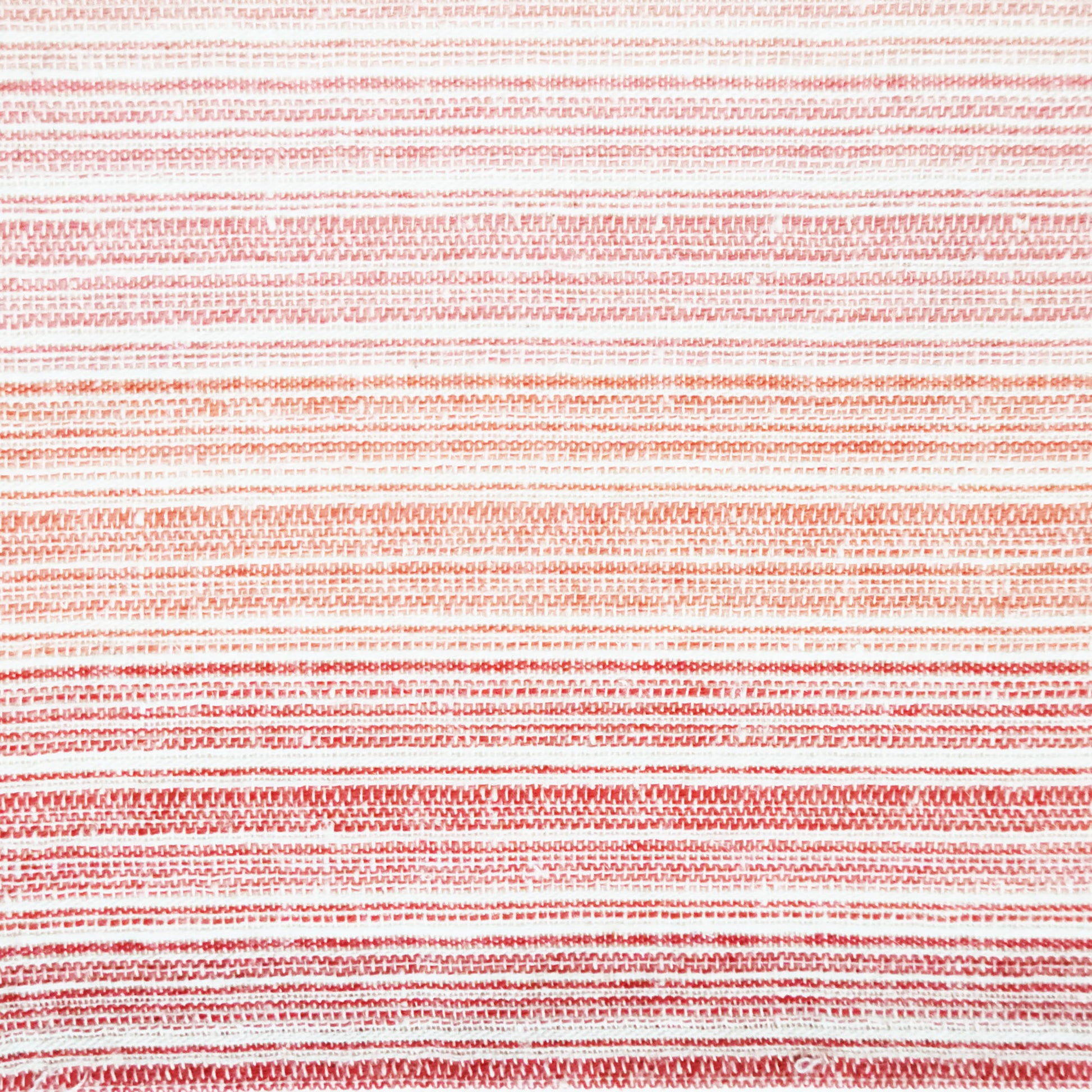 Japanese Hanhaba Flat Obi Belt - Gradient Orange and Red/White