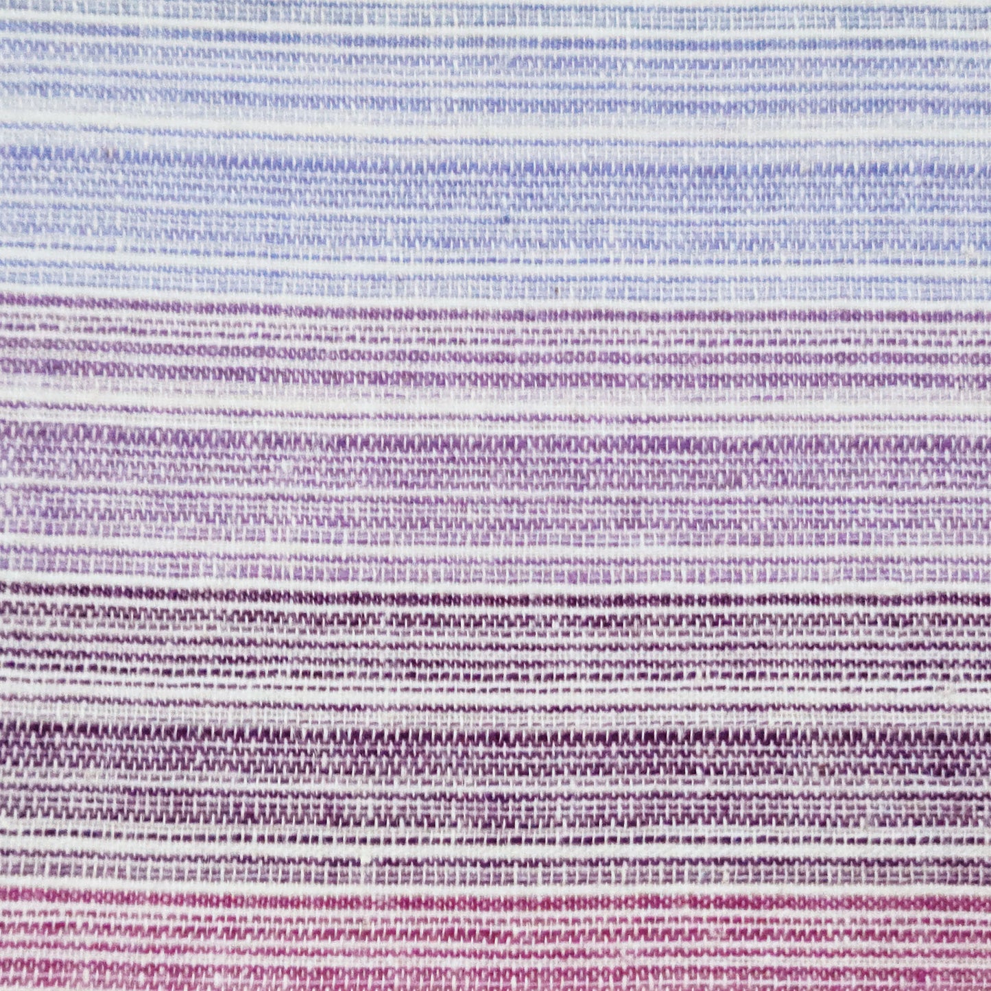 Japanese Hanhaba Flat Obi Belt - Gradient Purple and Blue/White