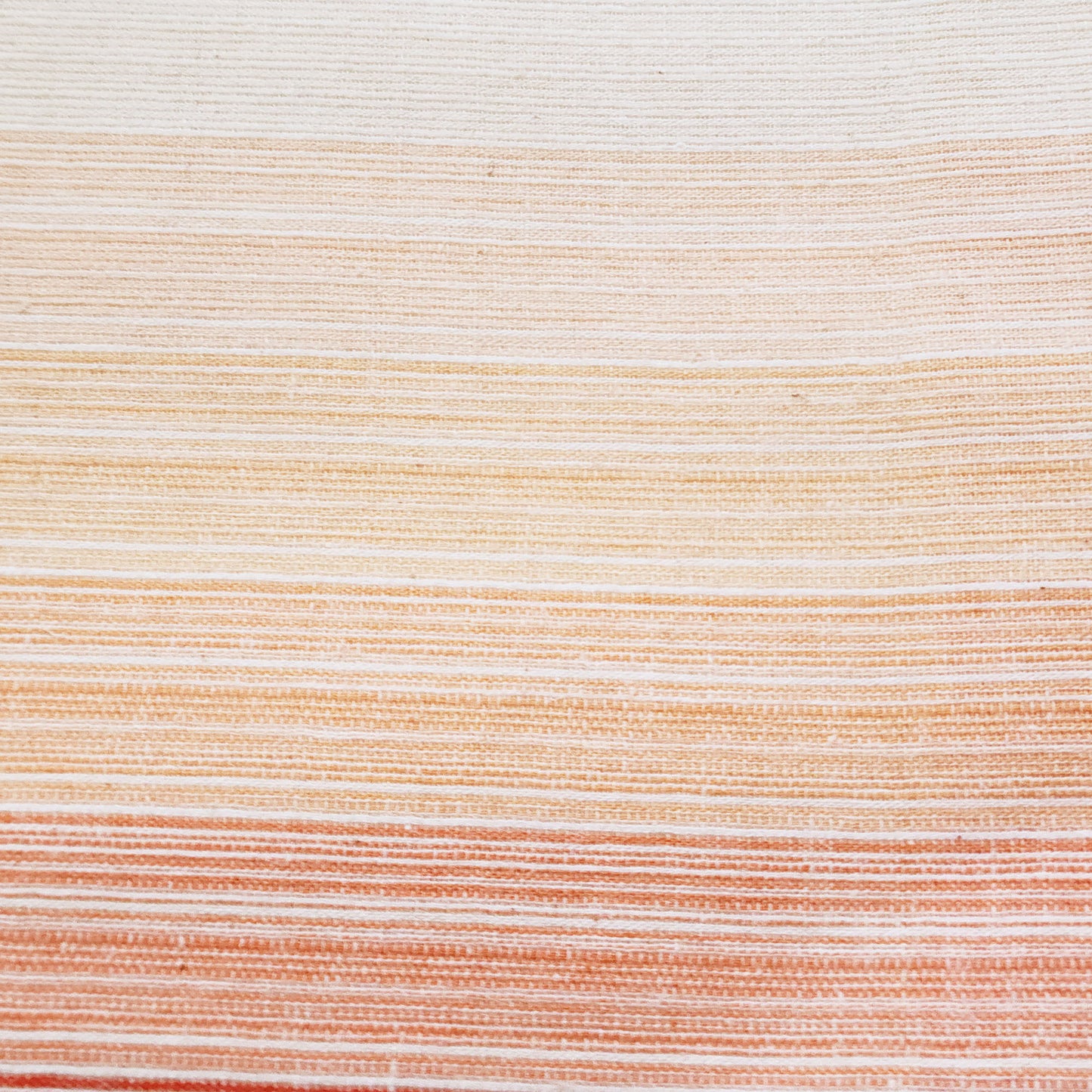 Japanese Hanhaba Flat Obi Belt - Gradient Red Orange/Yellow