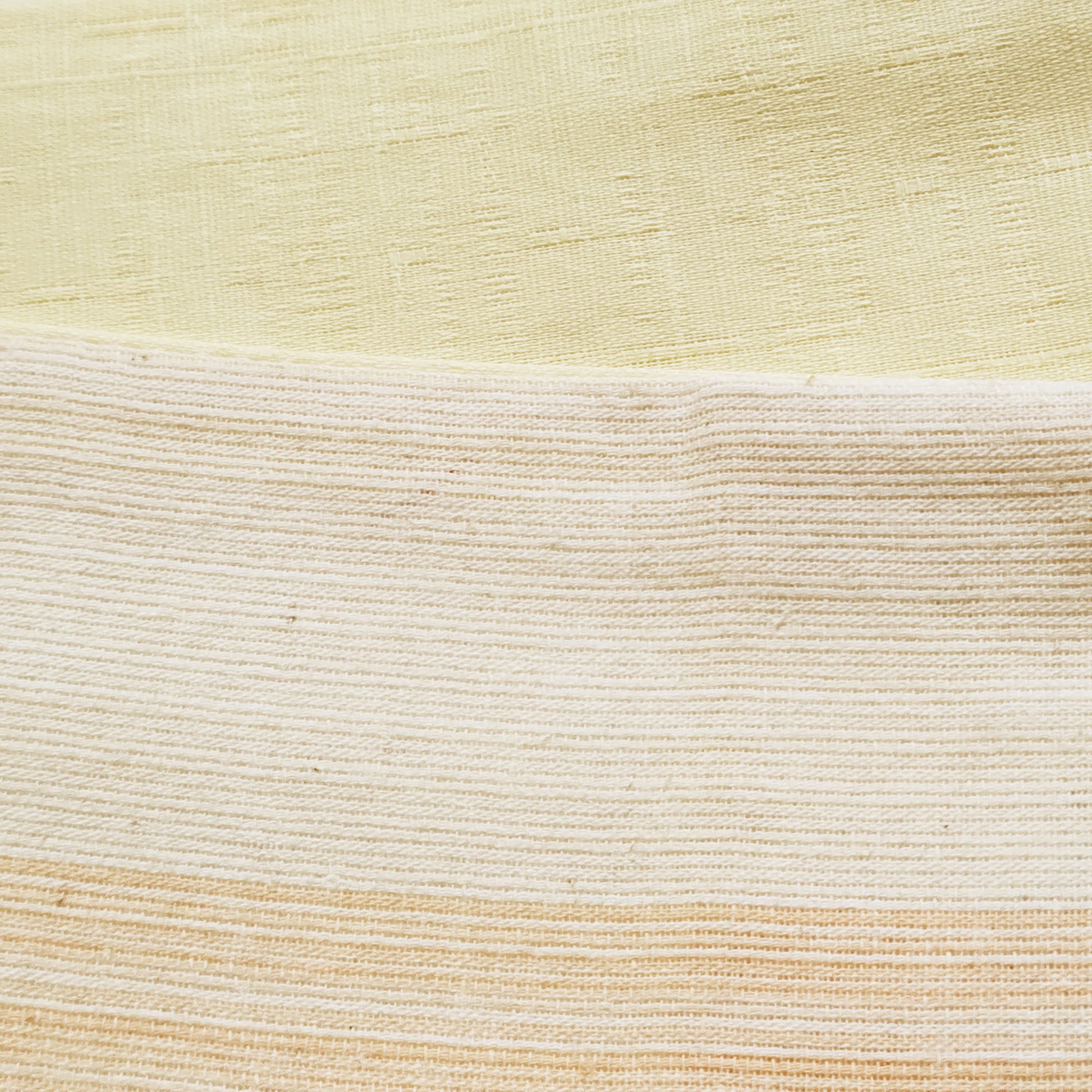 Japanese Hanhaba Flat Obi Belt - Gradient Red Orange/Yellow