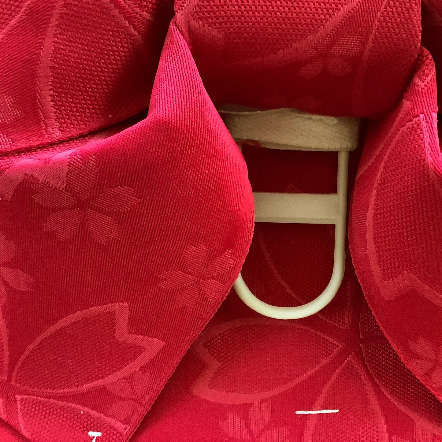 Pre-Tied Obi Belt - Dark Red Cherry Blossoms ( Discontinued )