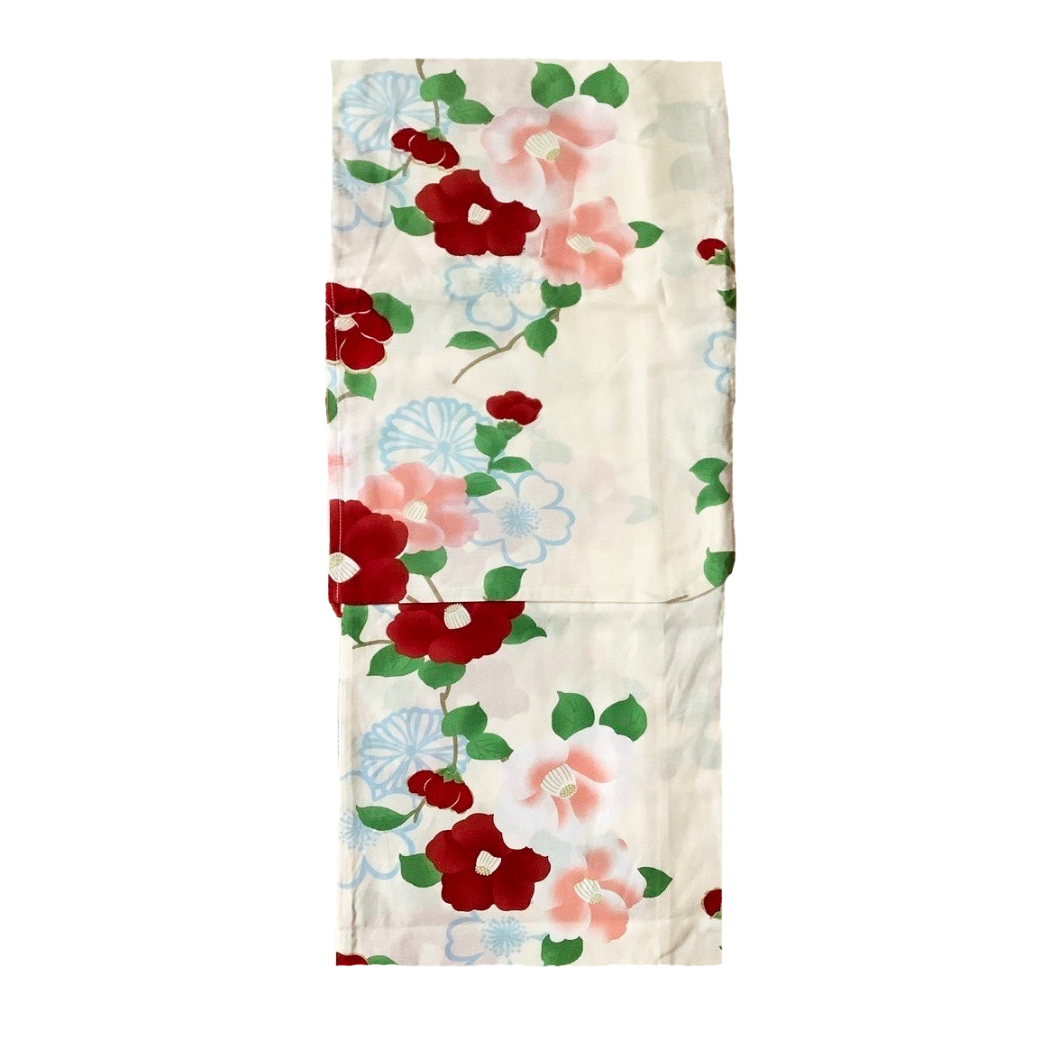 Yukata Kimono - Camellia Light Beige