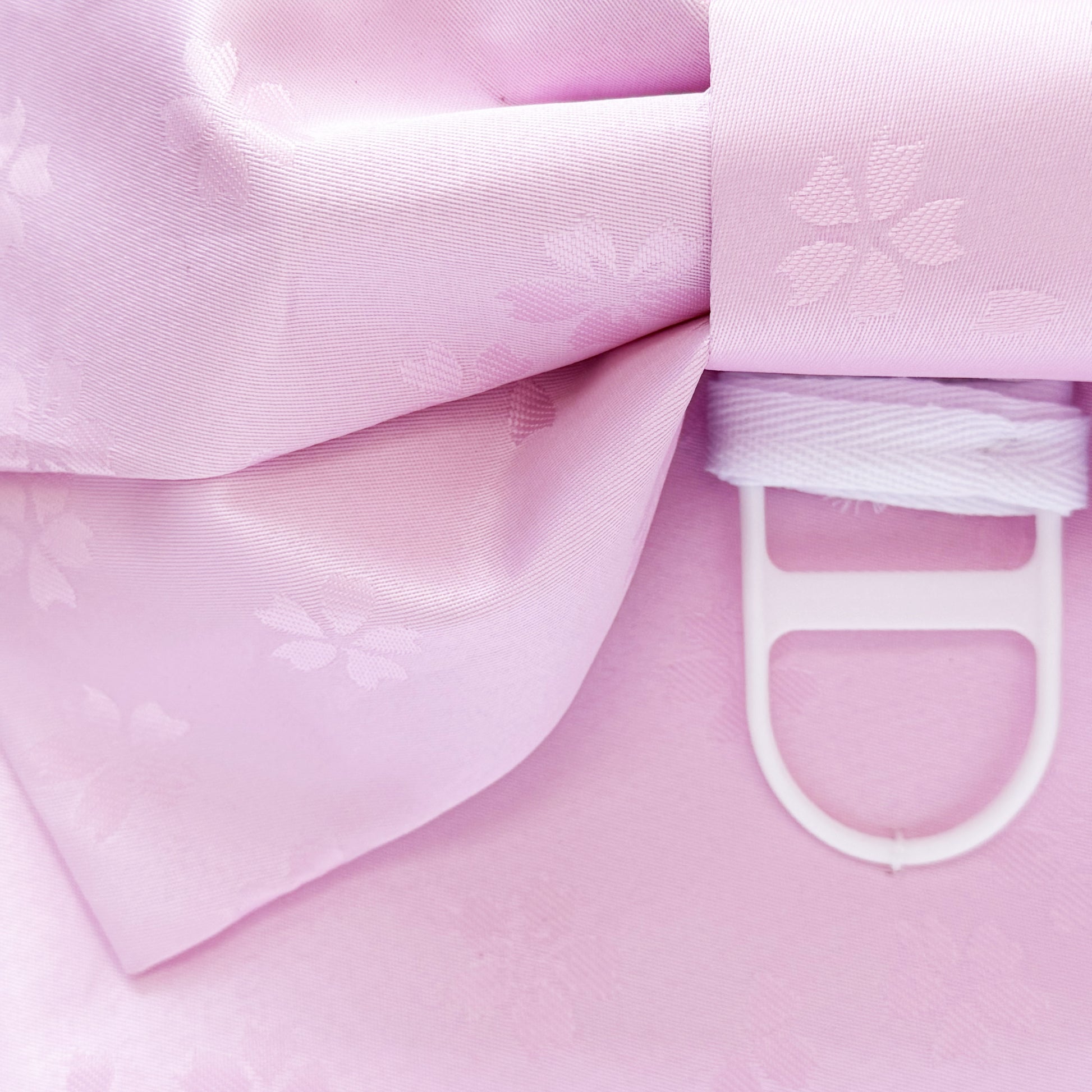 Women's Japanese Pretied Obi - Pink Cherry Blossom for Yukata Kimono