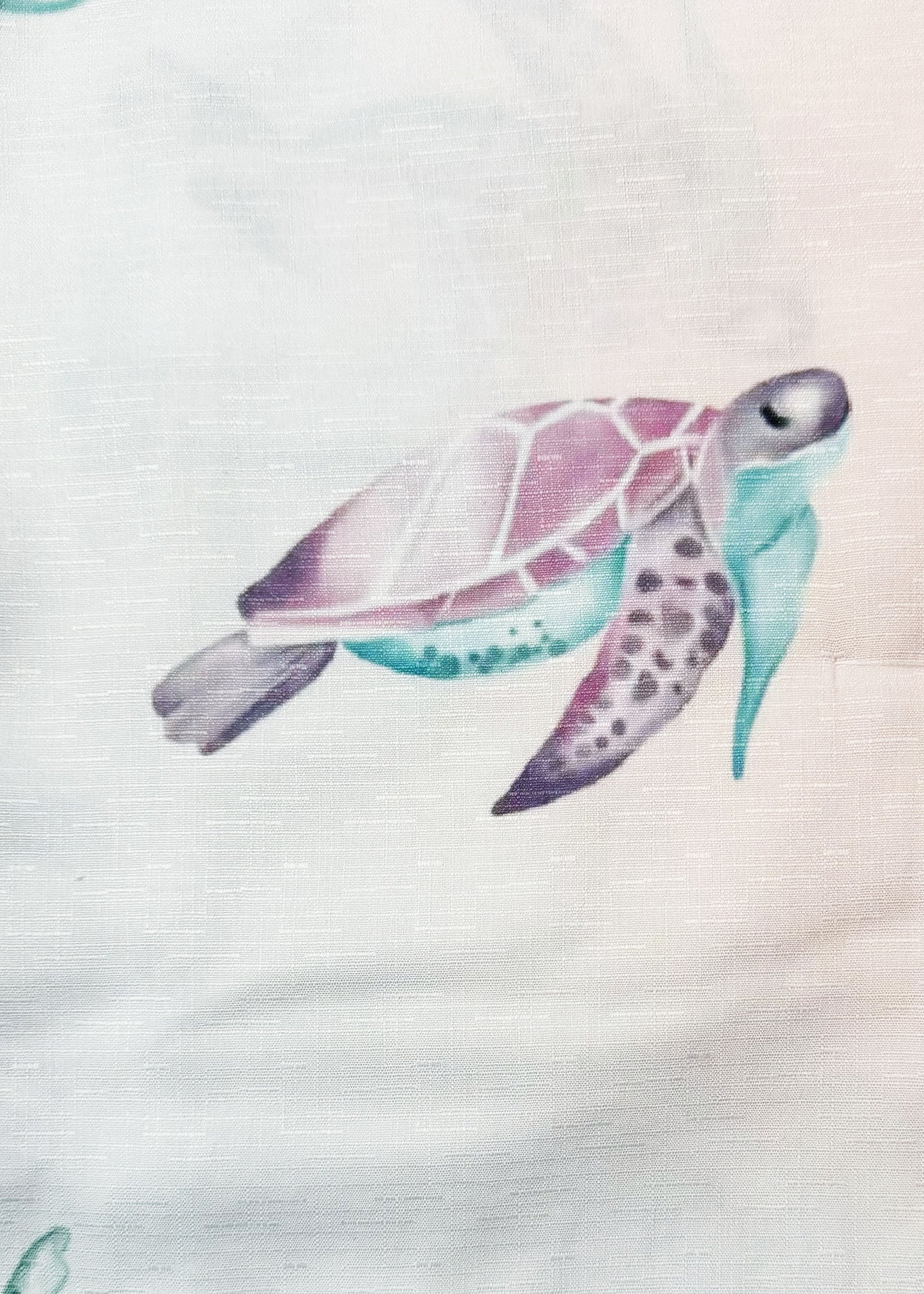 Traditional Japanese Women's Yukata Plus Size - Ocean in Gradient Blue