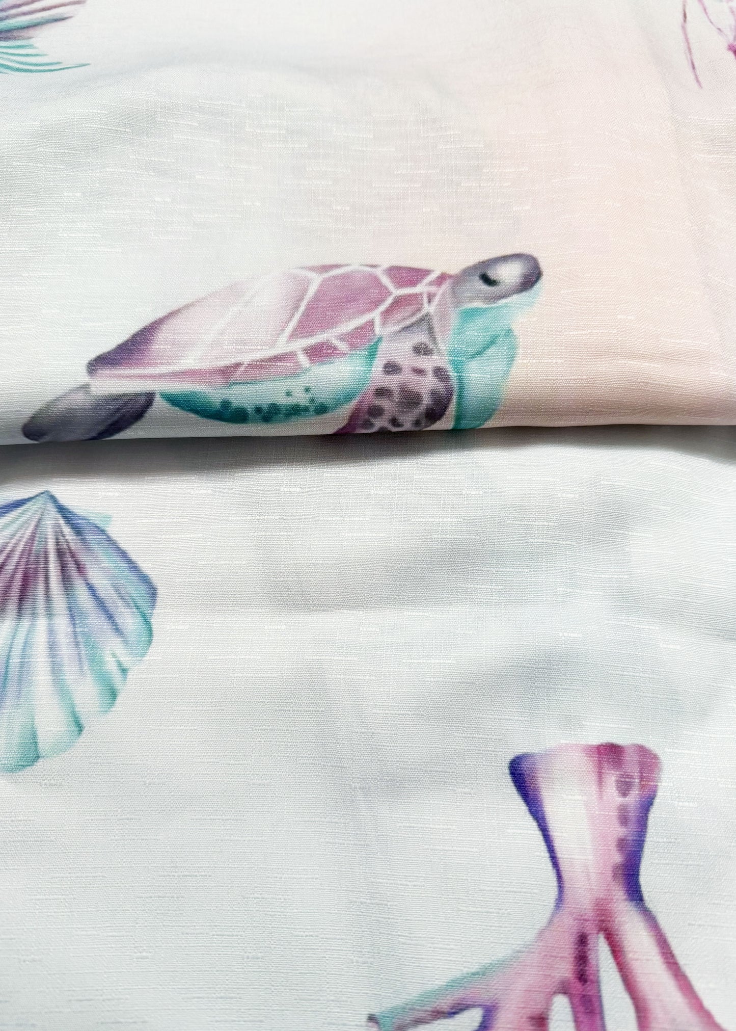 Traditional Japanese Women's Yukata Plus Size - Ocean in Gradient Blue