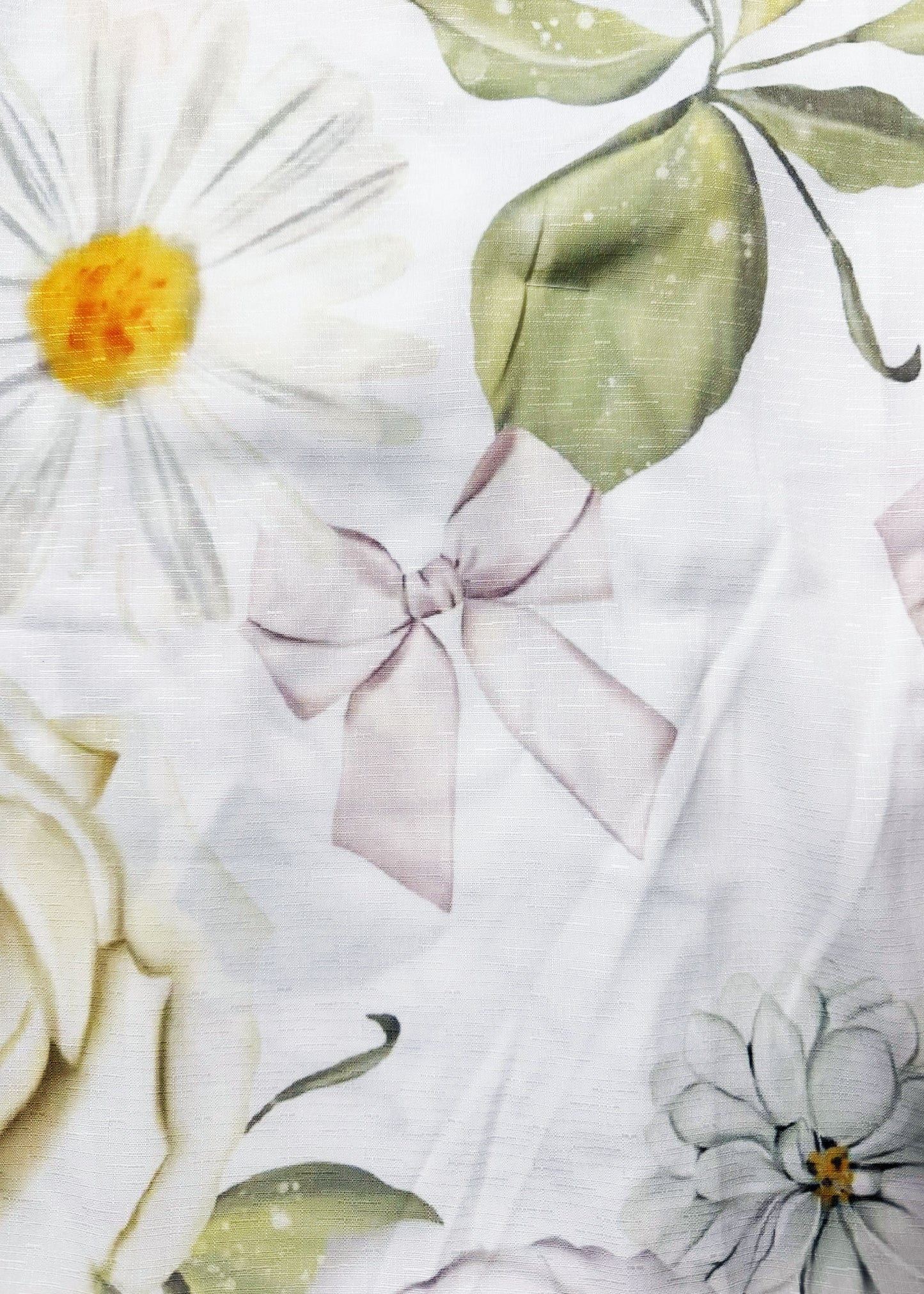 Traditional Japanese Women's Yukata Kimono Plus Size - Roses in White