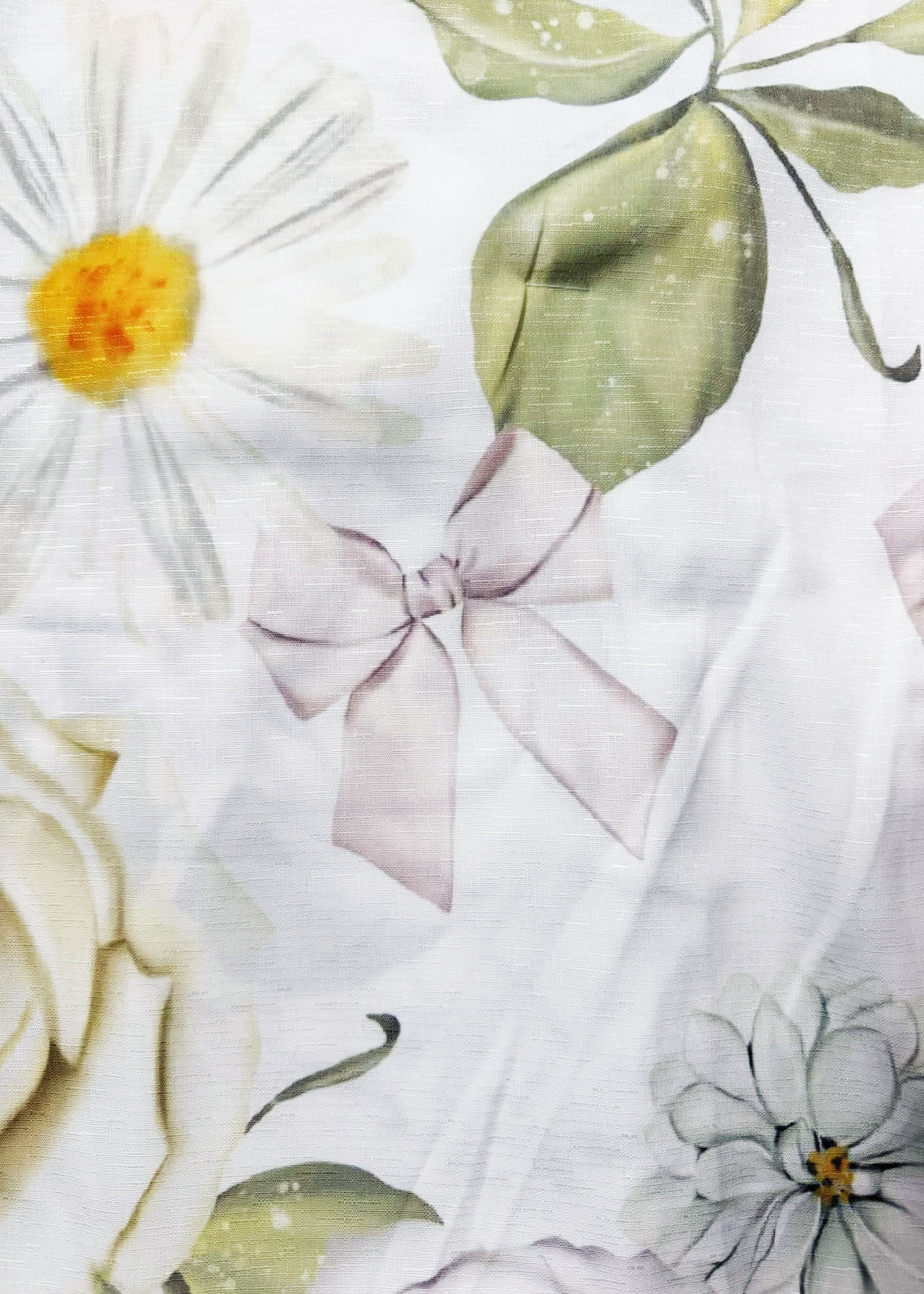 Traditional Japanese Women's Yukata Kimono Plus Size - Roses in White