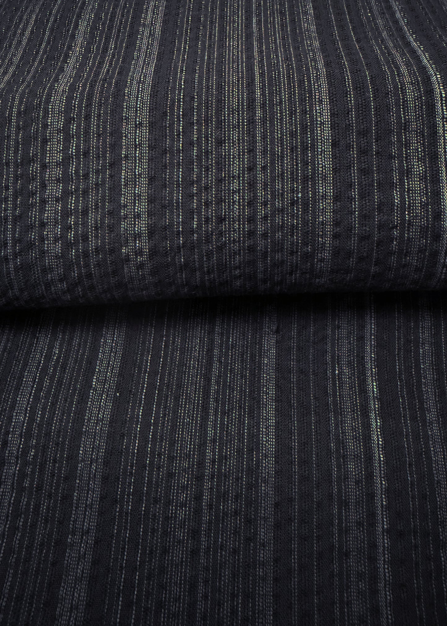Japanese Traditional Men's Yukata Kimono - Gray Stripes in Charcoal 