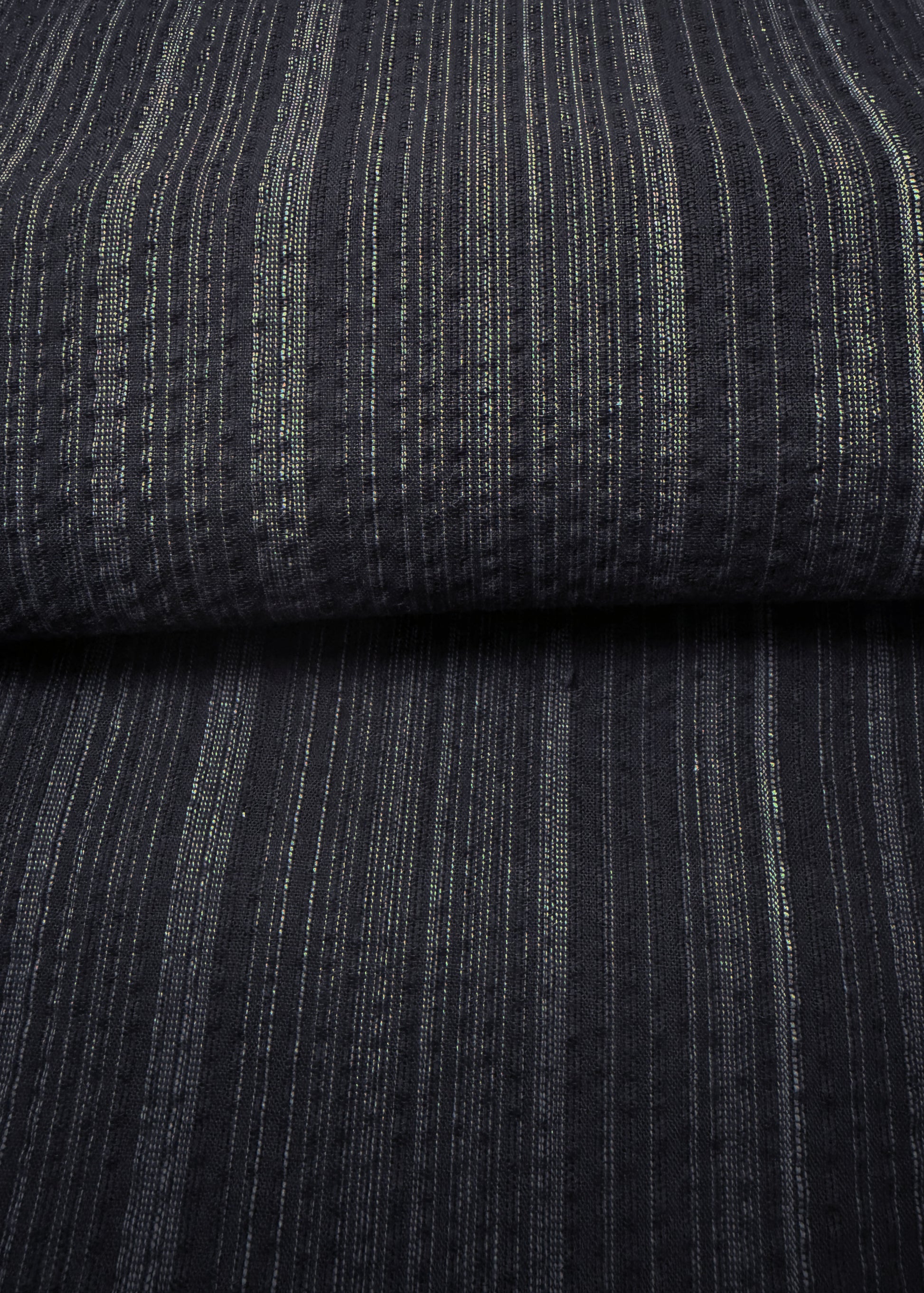 Japanese Traditional Men's Yukata Kimono - Gray Stripes in Charcoal 