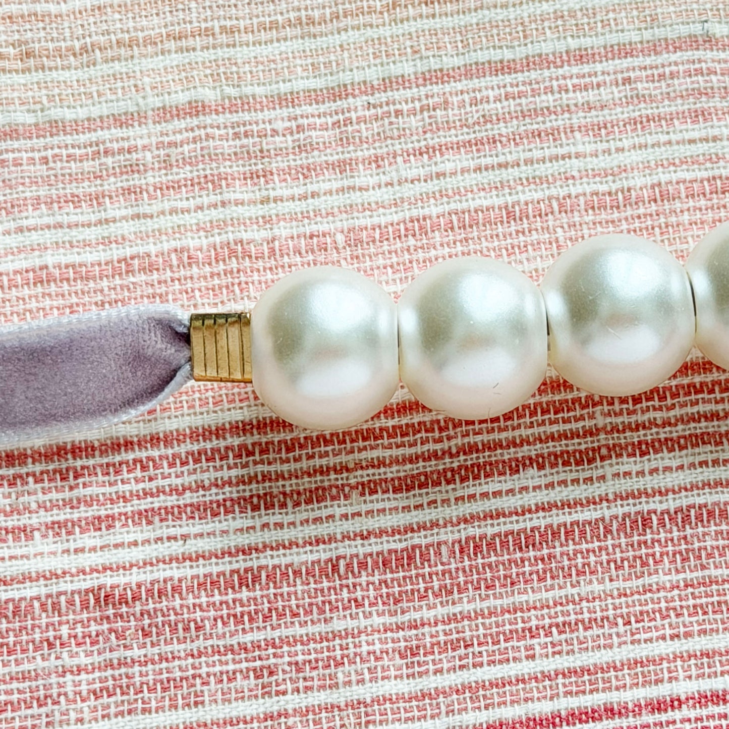 Kazari Himo – Faux Pearl Gray