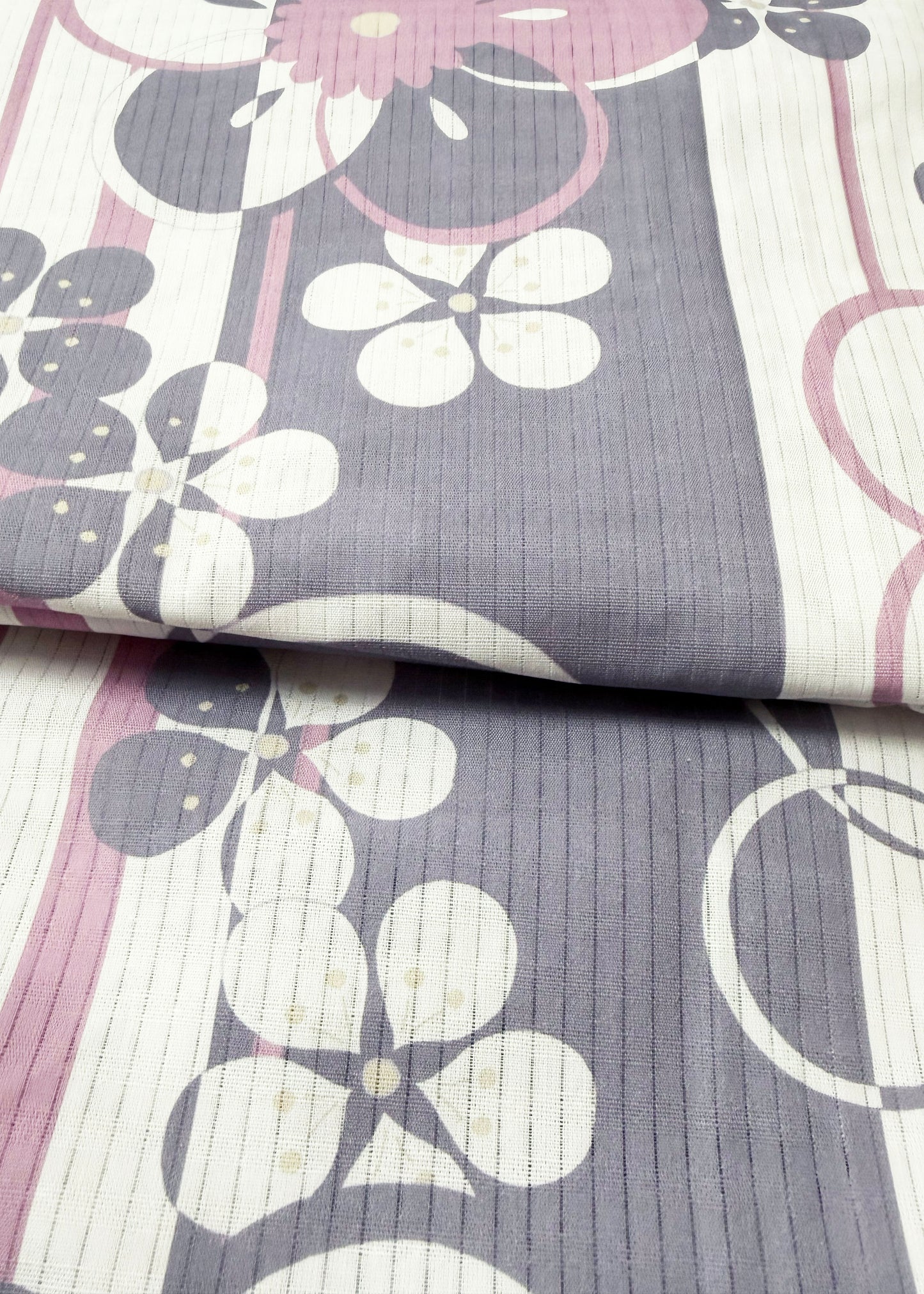 Japanese Traditional Yukata Kimono Plus - Cherry Blossom Plum Blossom