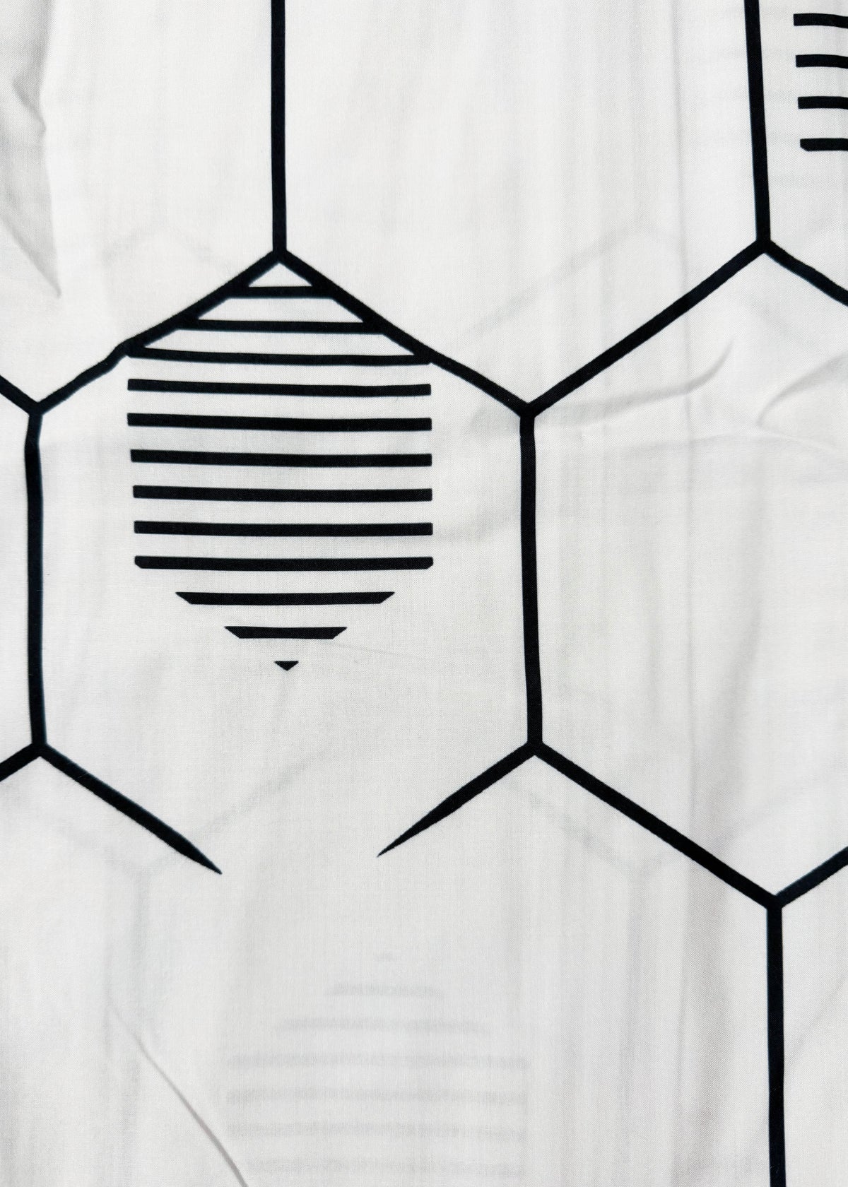 Men's Yukata (L) - Hexagons in Light Gray (Style #L0018)