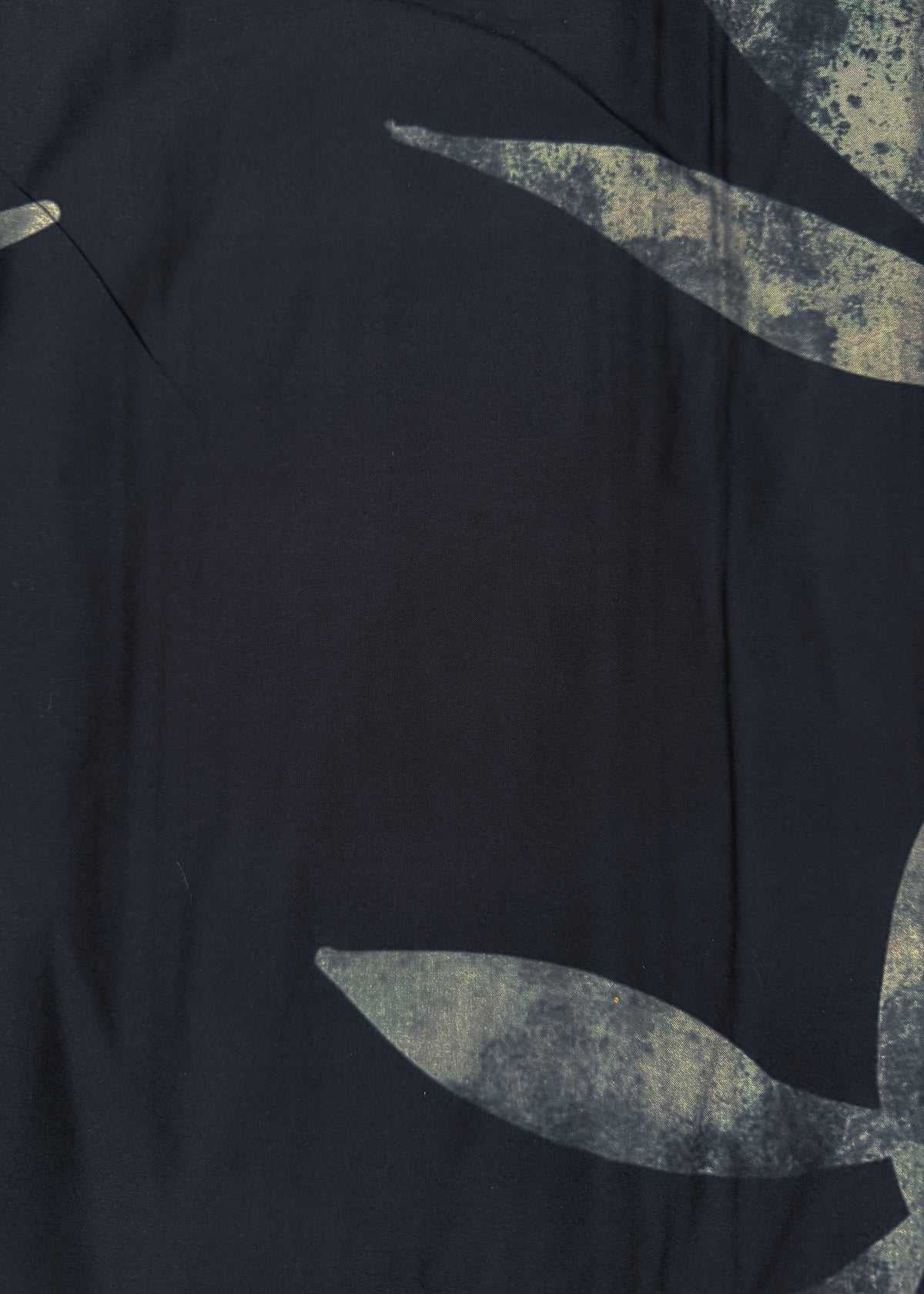 Men's Yukata (L) - Branches in Charcoal (Style #L0008)