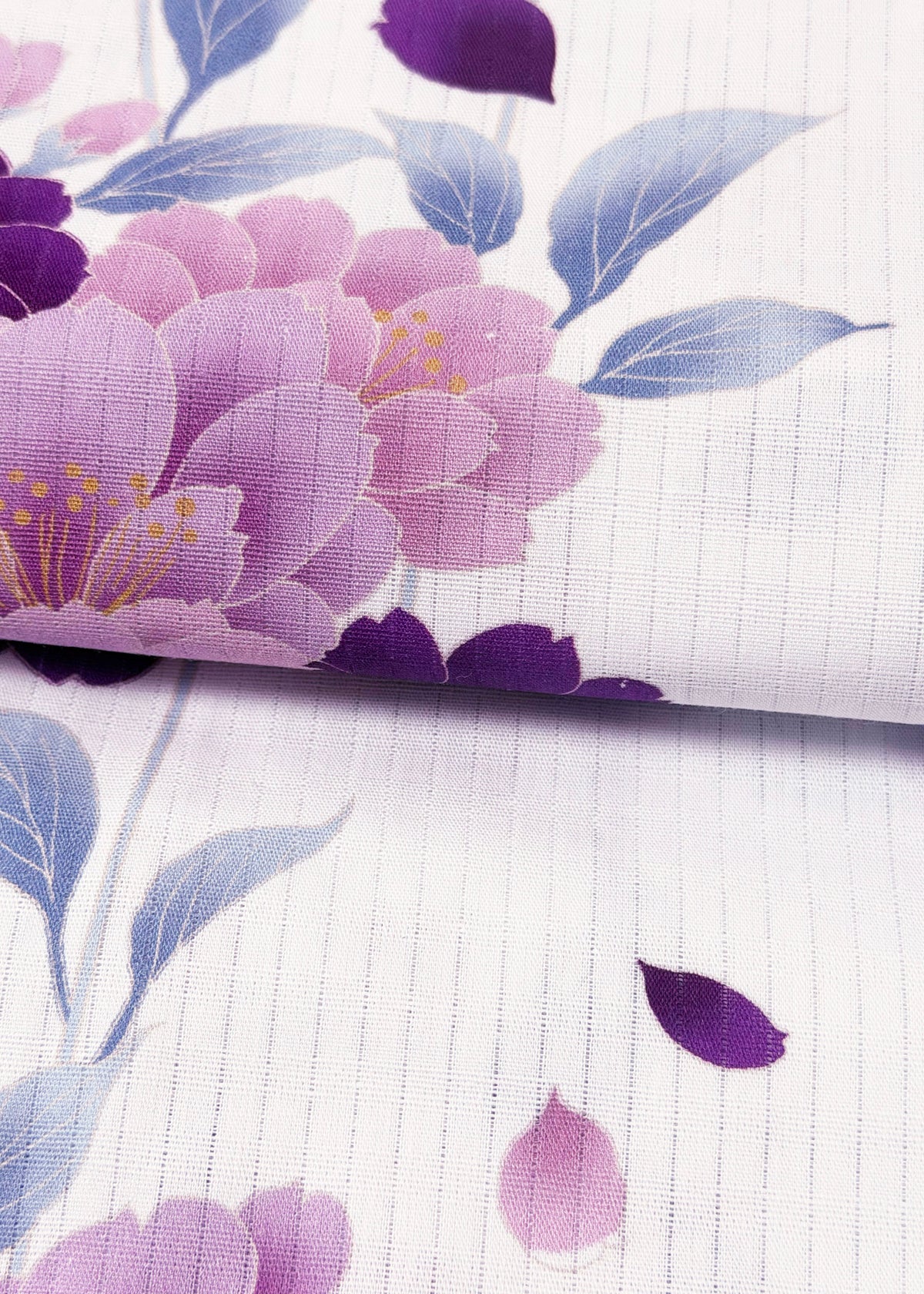 Yukata Kimono Starter Gift Set - Whispering Sakura in White (Style #0003)