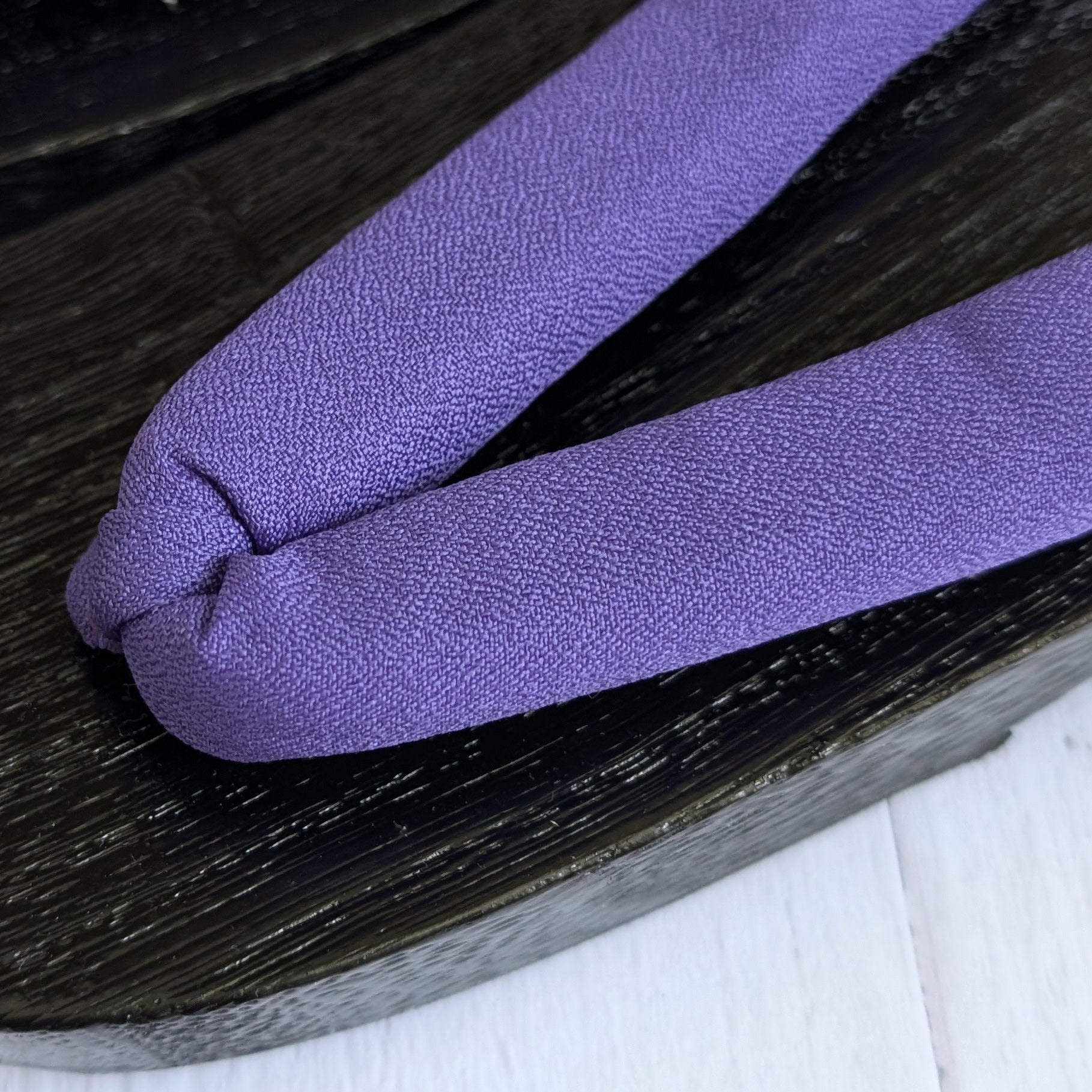 Japanese Geta Sandals - Simple Dark Purple