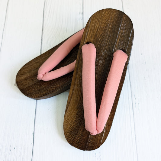 Japanese Geta Sandals - Simple Pink