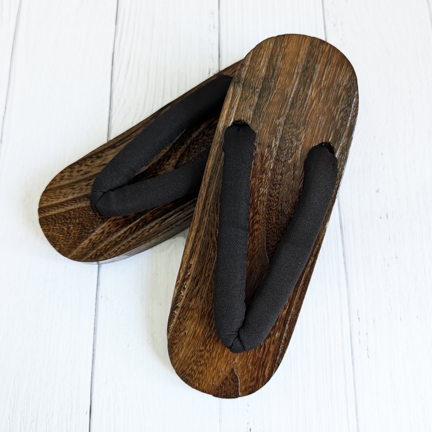 Japanese Traditional Geta Sandals - Simple Black