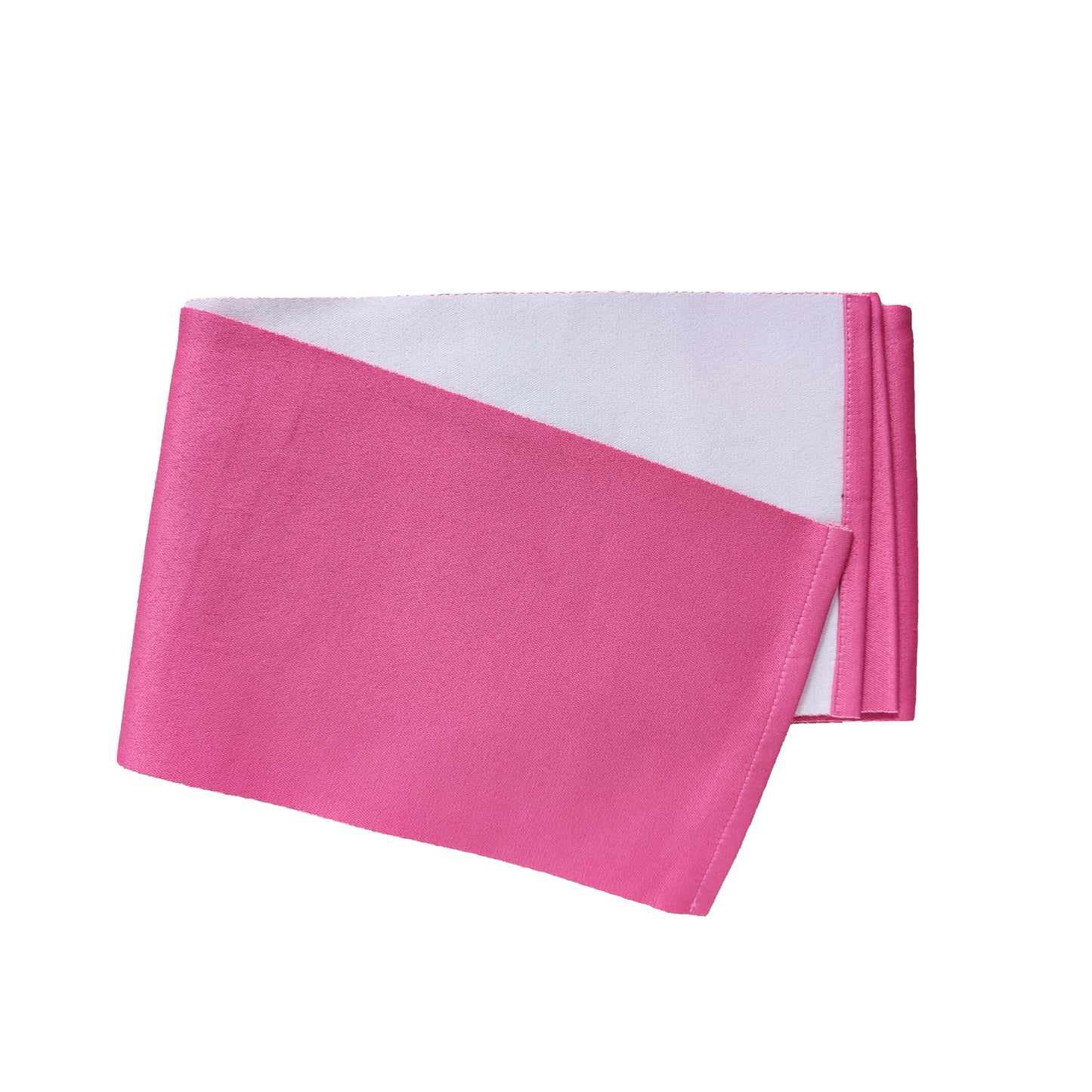 Japanese Flat Obi Belt - Hot Pink and Light Pink