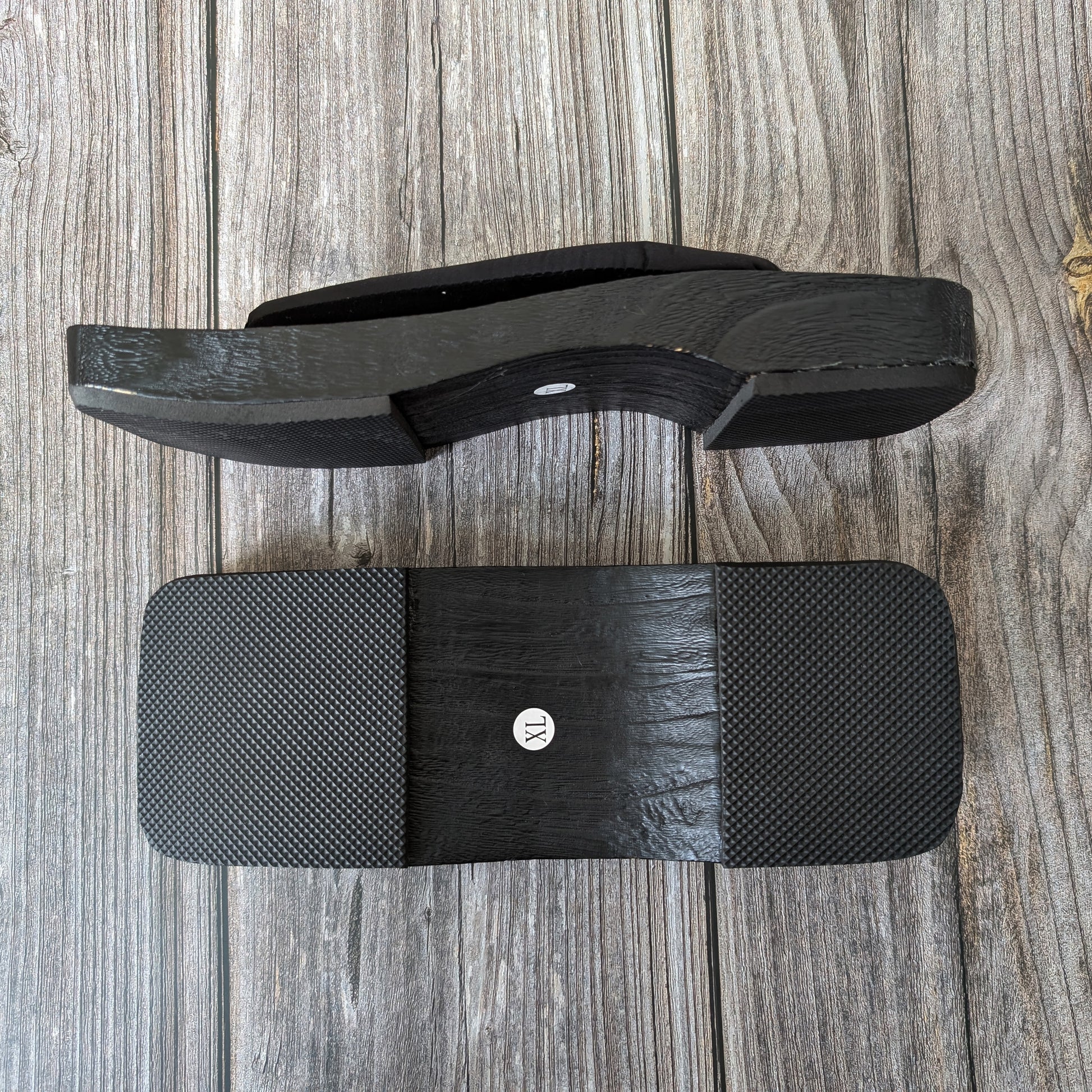 Japanese Traditional Men's Wooden Geta Sandals - Simple Black – Modern ...
