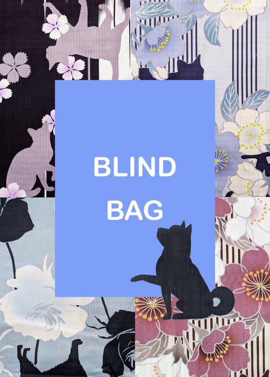 Yukata Kimono Blind Bag - Cats & Dogs