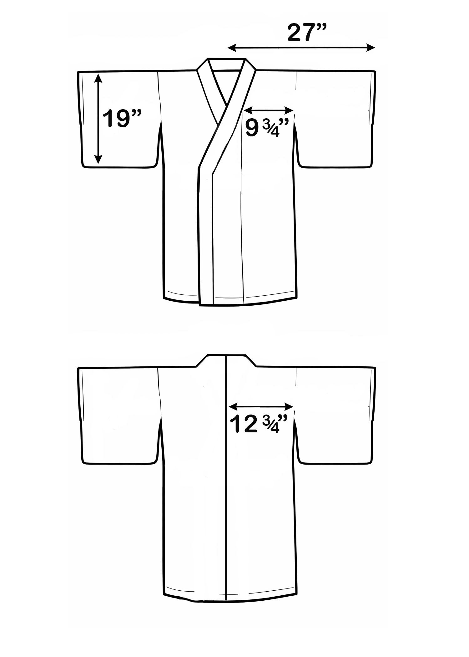 Japanese Traditional Yukata Kimono - Blue/White Cherry Blossom in
