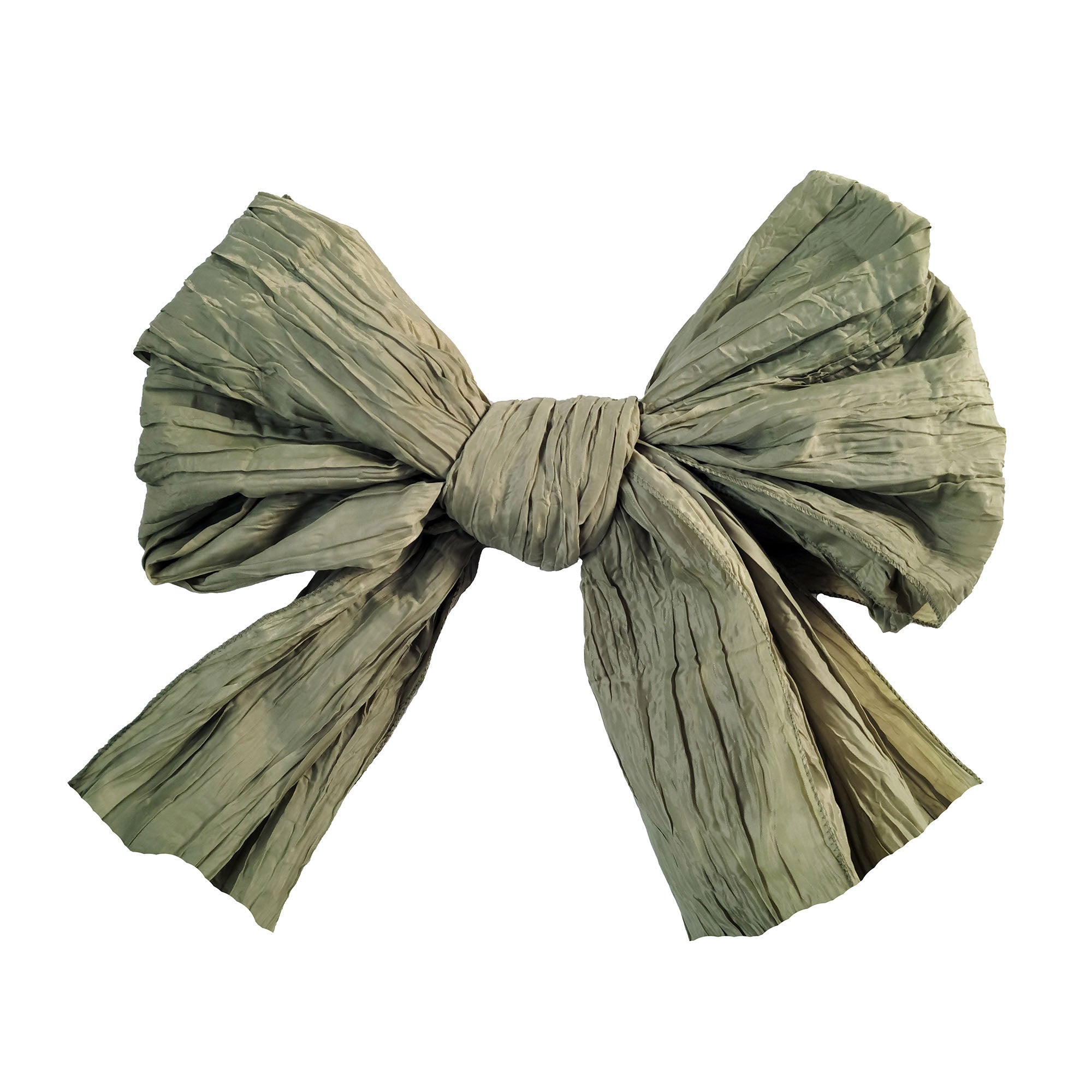 Women's Japanese Soft Crepe Heko Obi Belt - Green