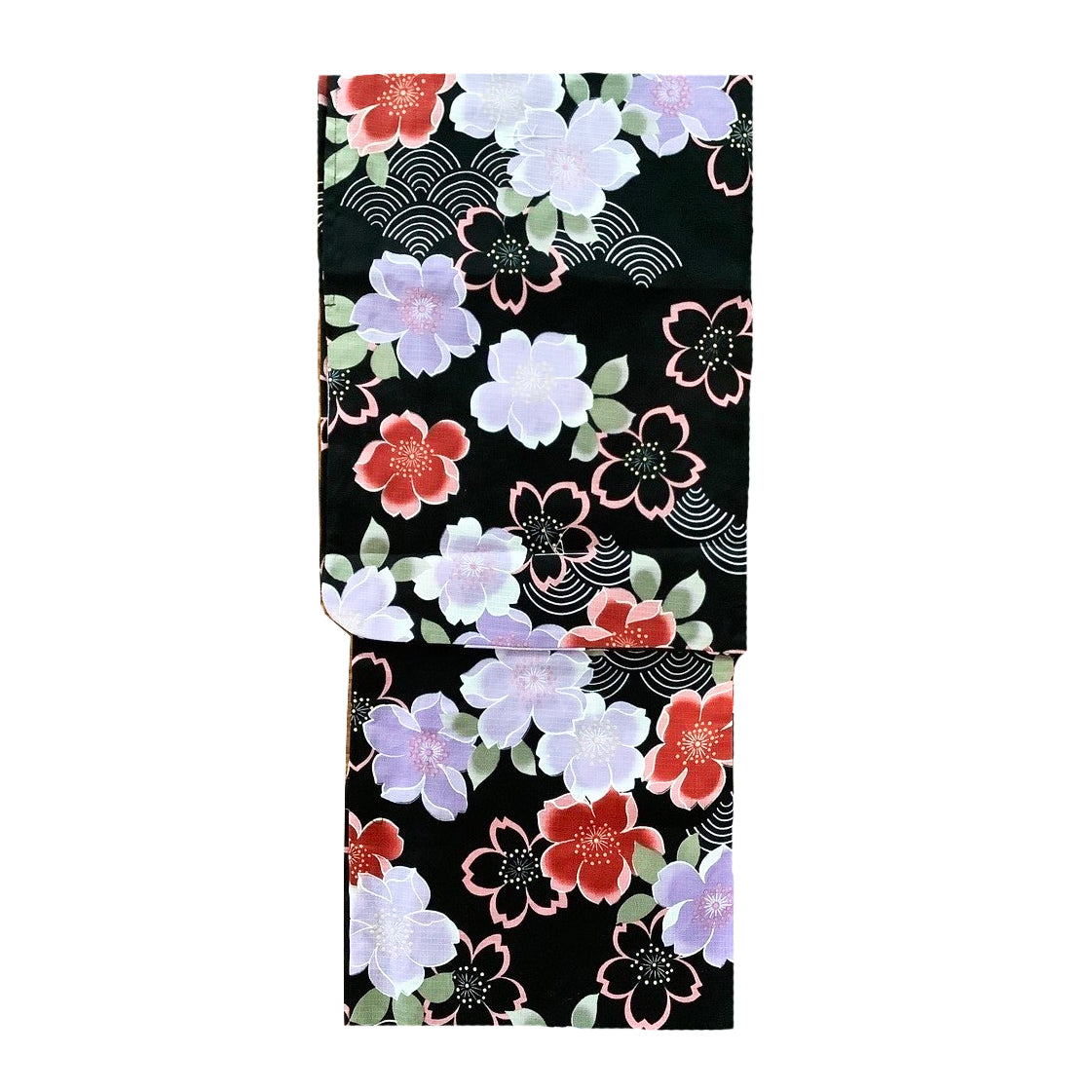 Yukata Kimono - Cherry Blossom Black