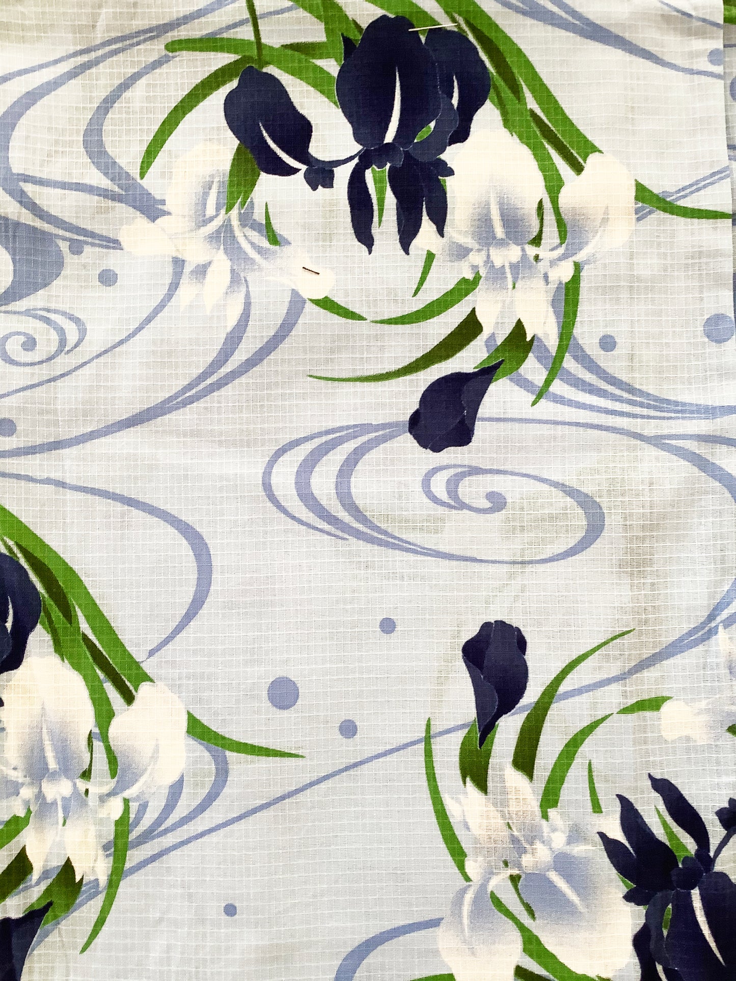 Yukata Kimono - Daffodil Blue