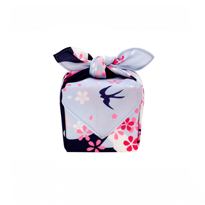Japanese Furoshiki Fabric Gift Wrap - Beautiful Blossoms