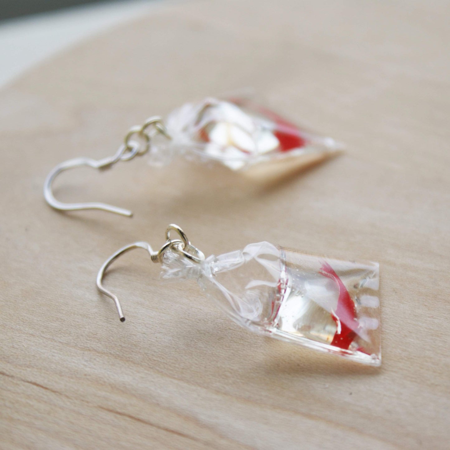 Japanese Koi Fish Resin Earrings