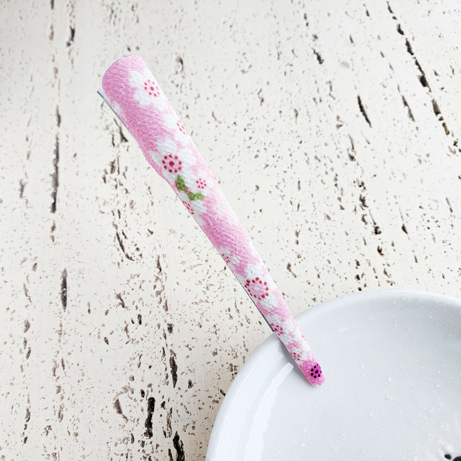Kimono Long Concorde Beak Clip by Cocoluck - Pink Sakura
