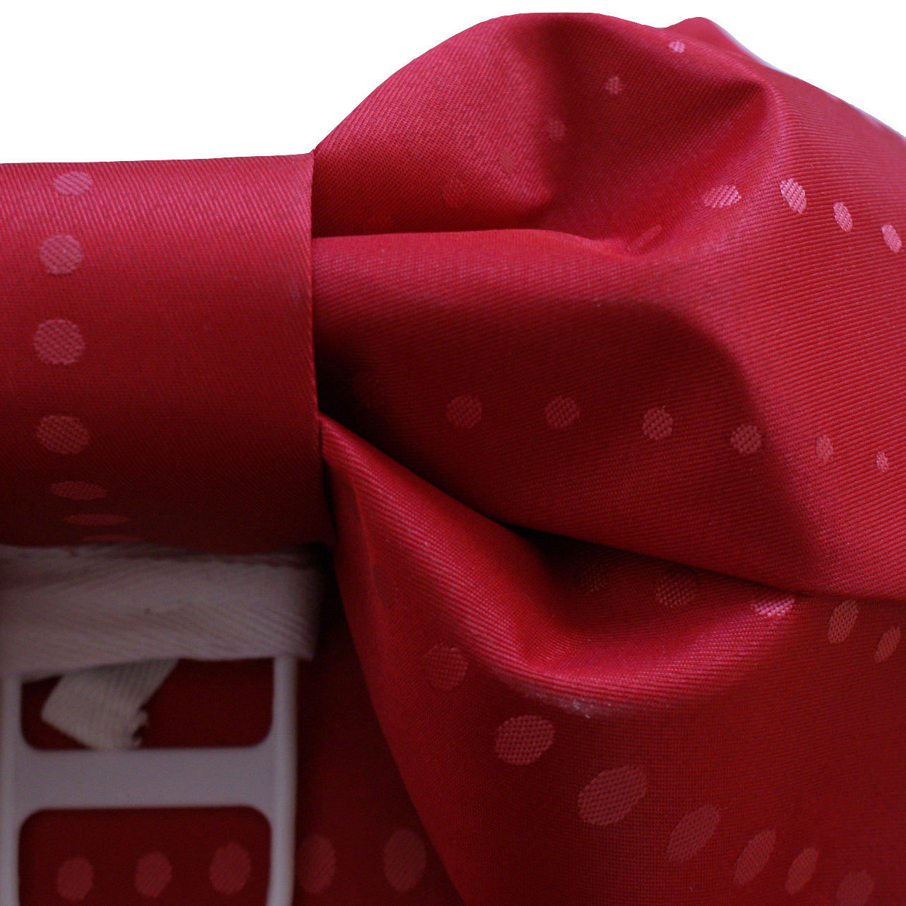 Pre-Tied Obi Belt - Dotted Red