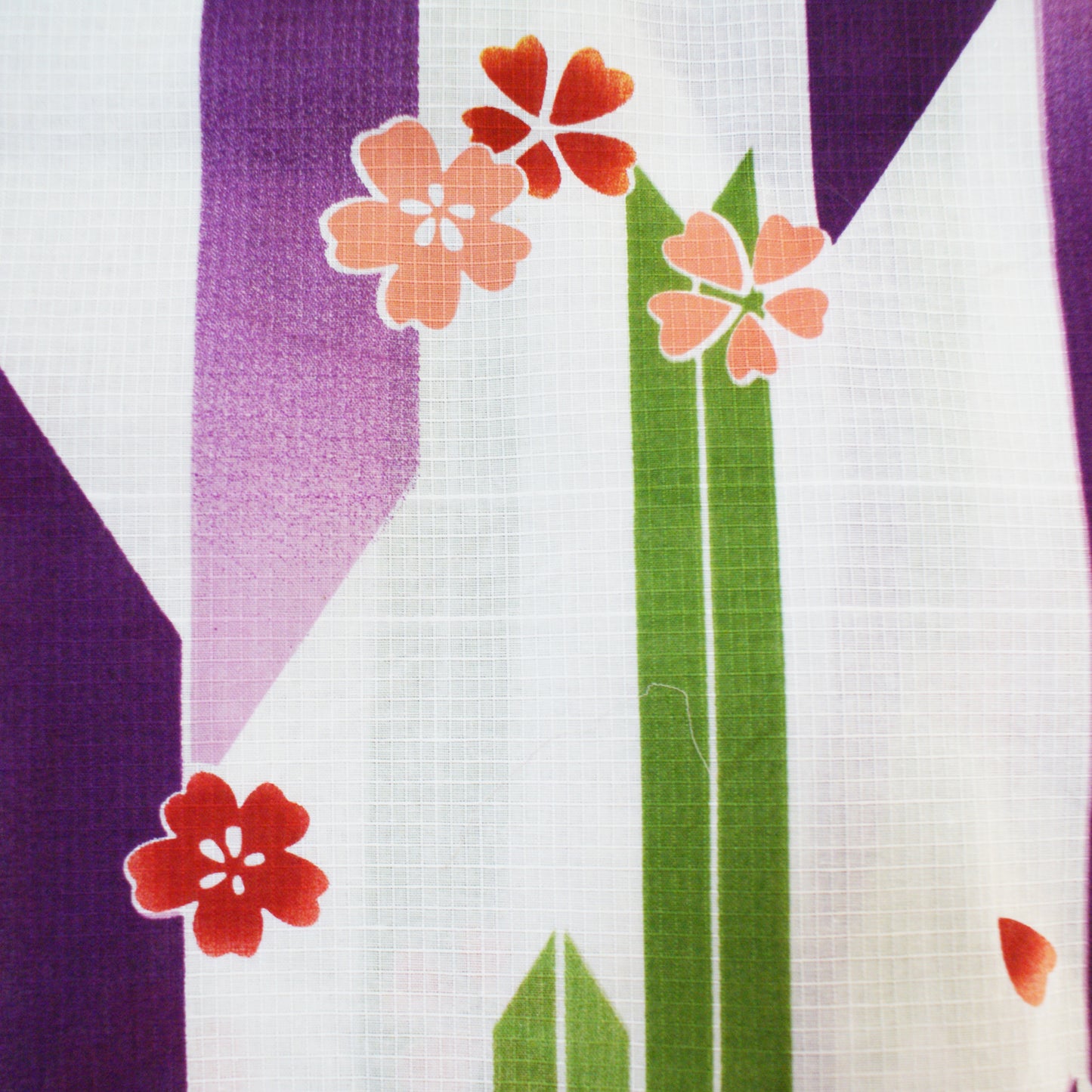 Yukata Kimono - Cherry Blossom White