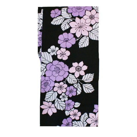Yukata Kimono - Floral Black